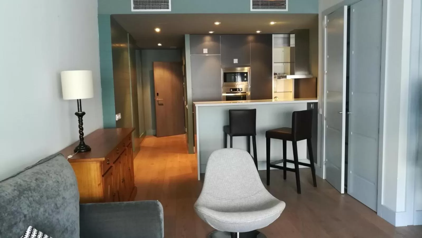 Dining area in Apartamentos Recoletos