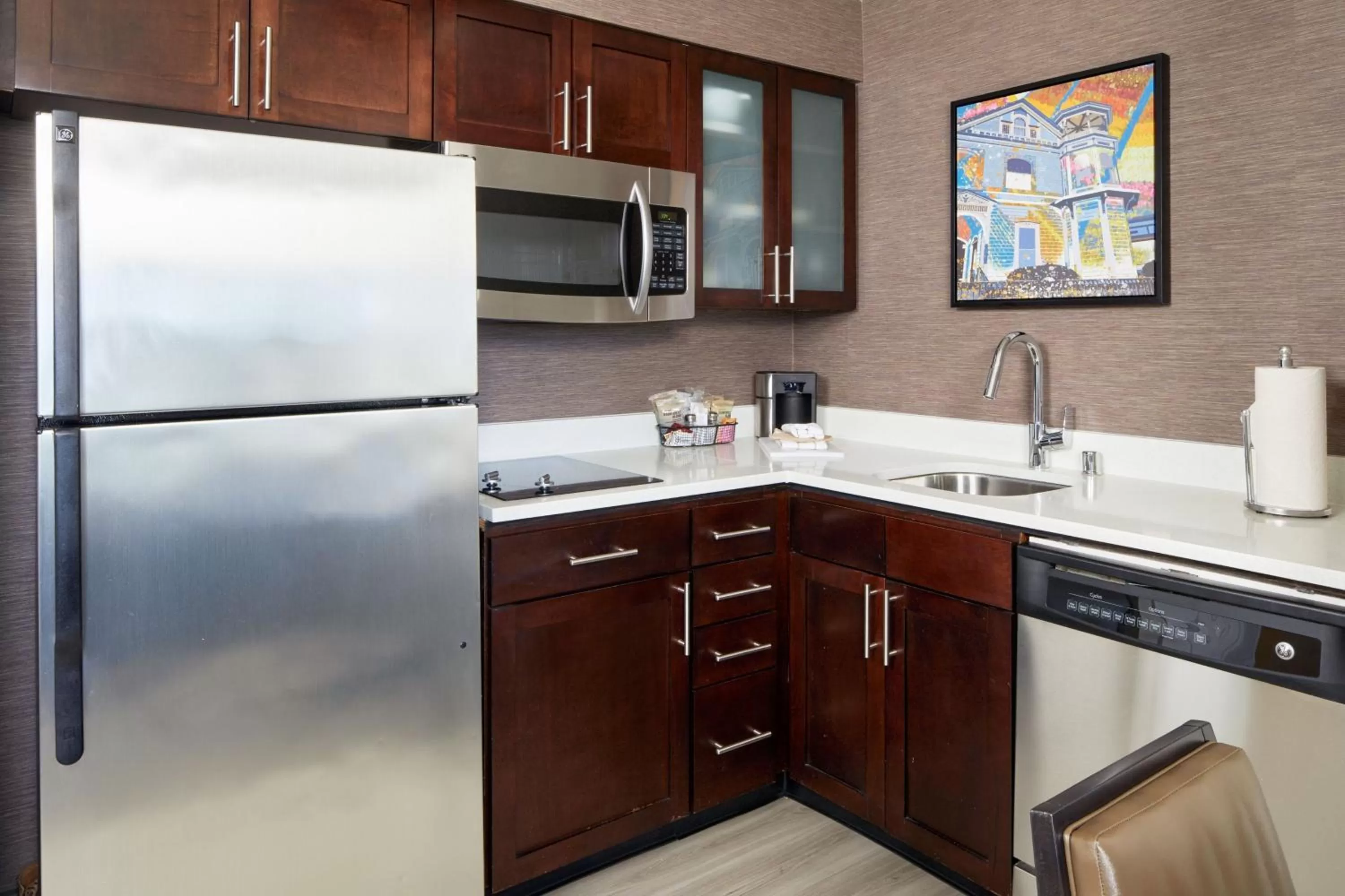 Kitchen or kitchenette in Residence Inn San Diego Carlsbad