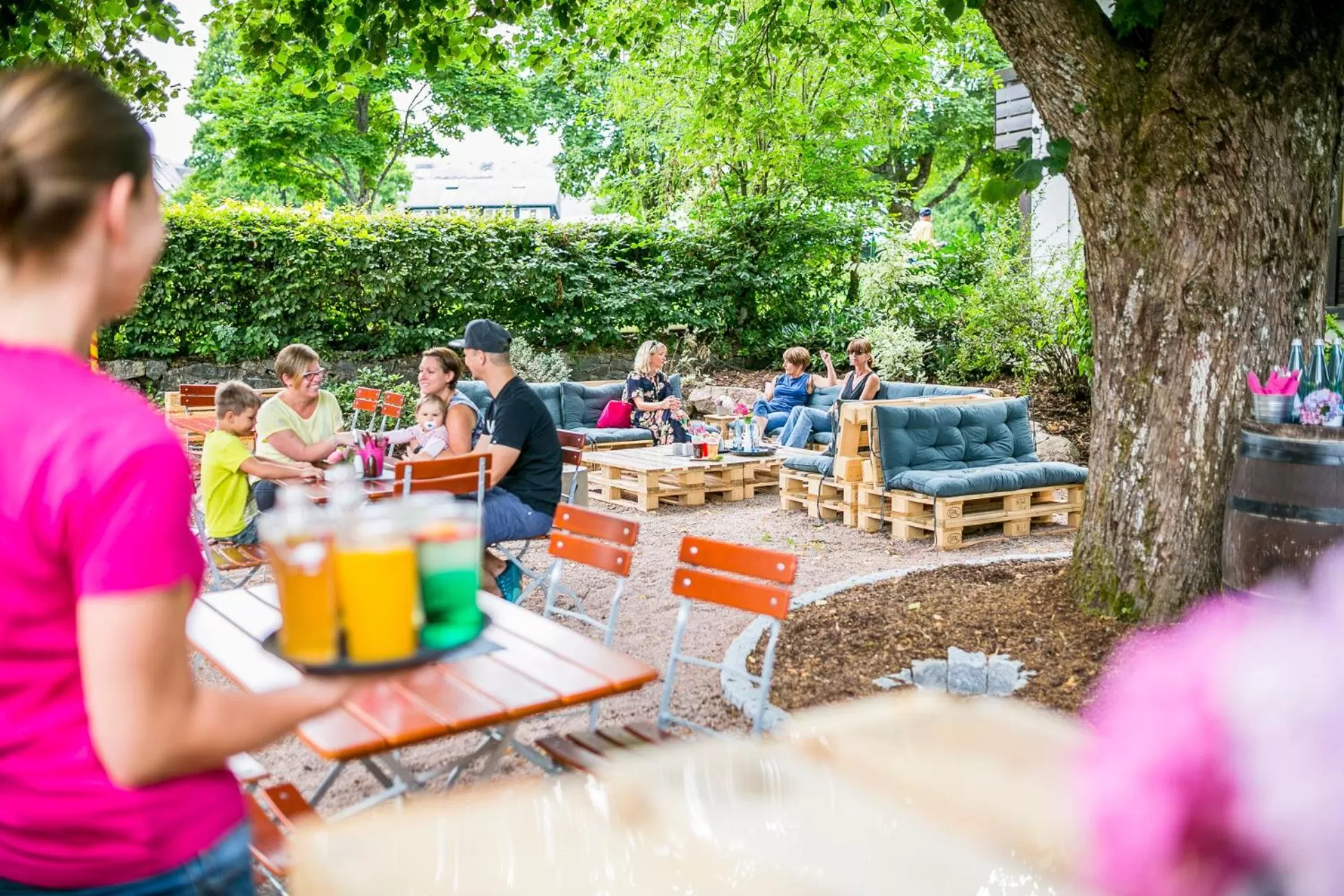 group of guests in IMbery Hotel & Restaurant Hinterzarten