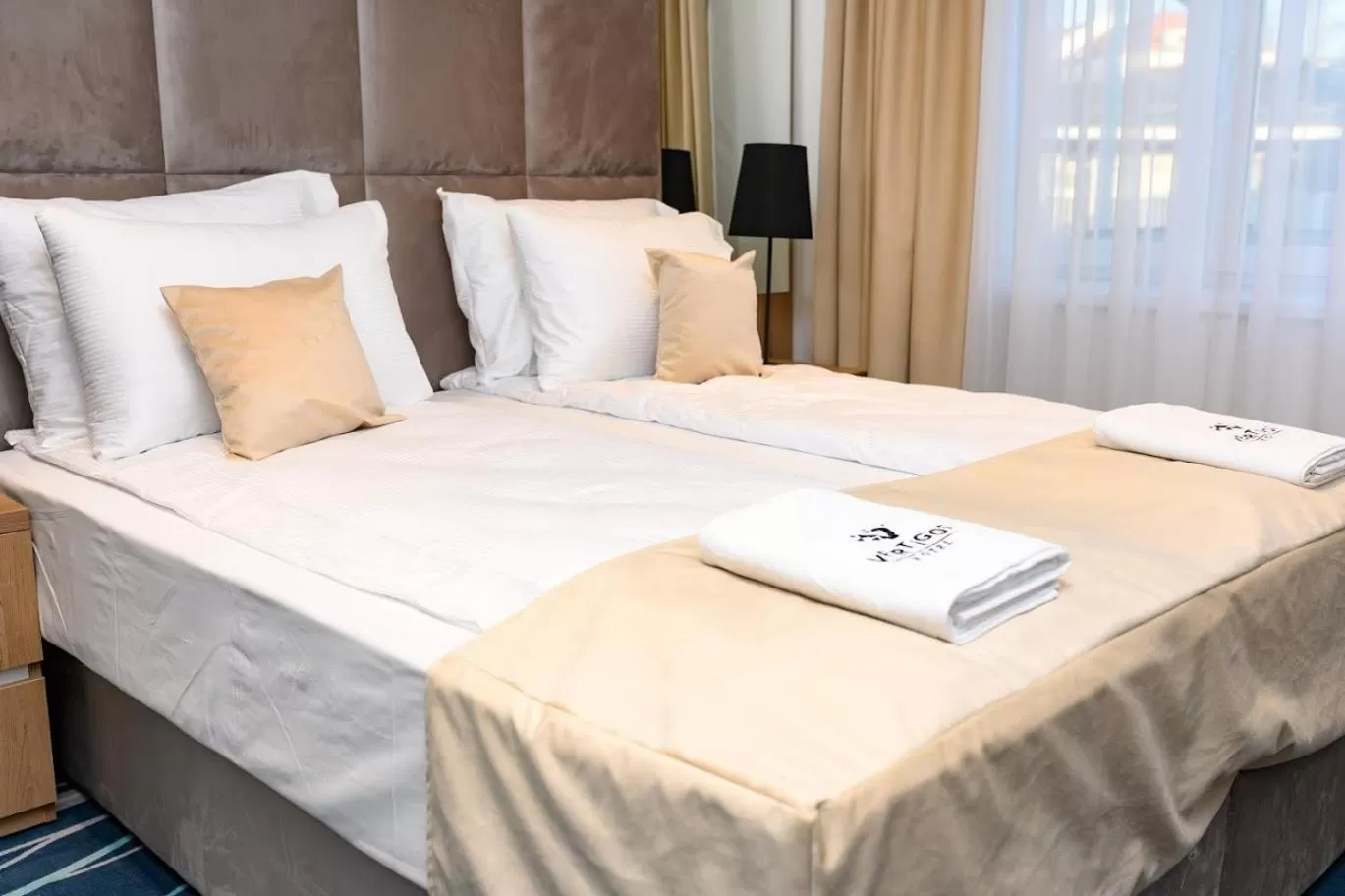 Bed in Hotel Vertigos