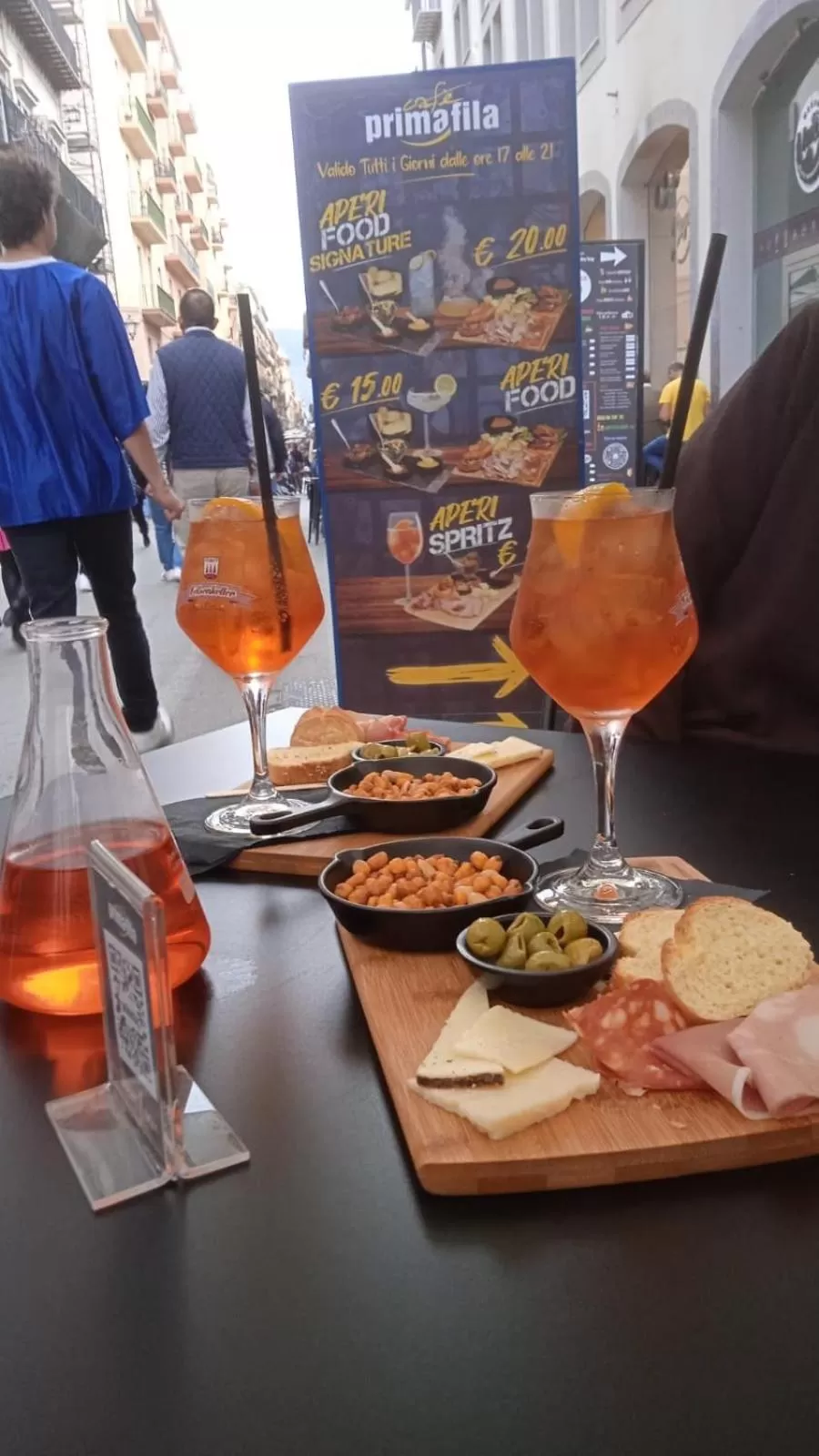 Food and drinks in Maqueda Suites