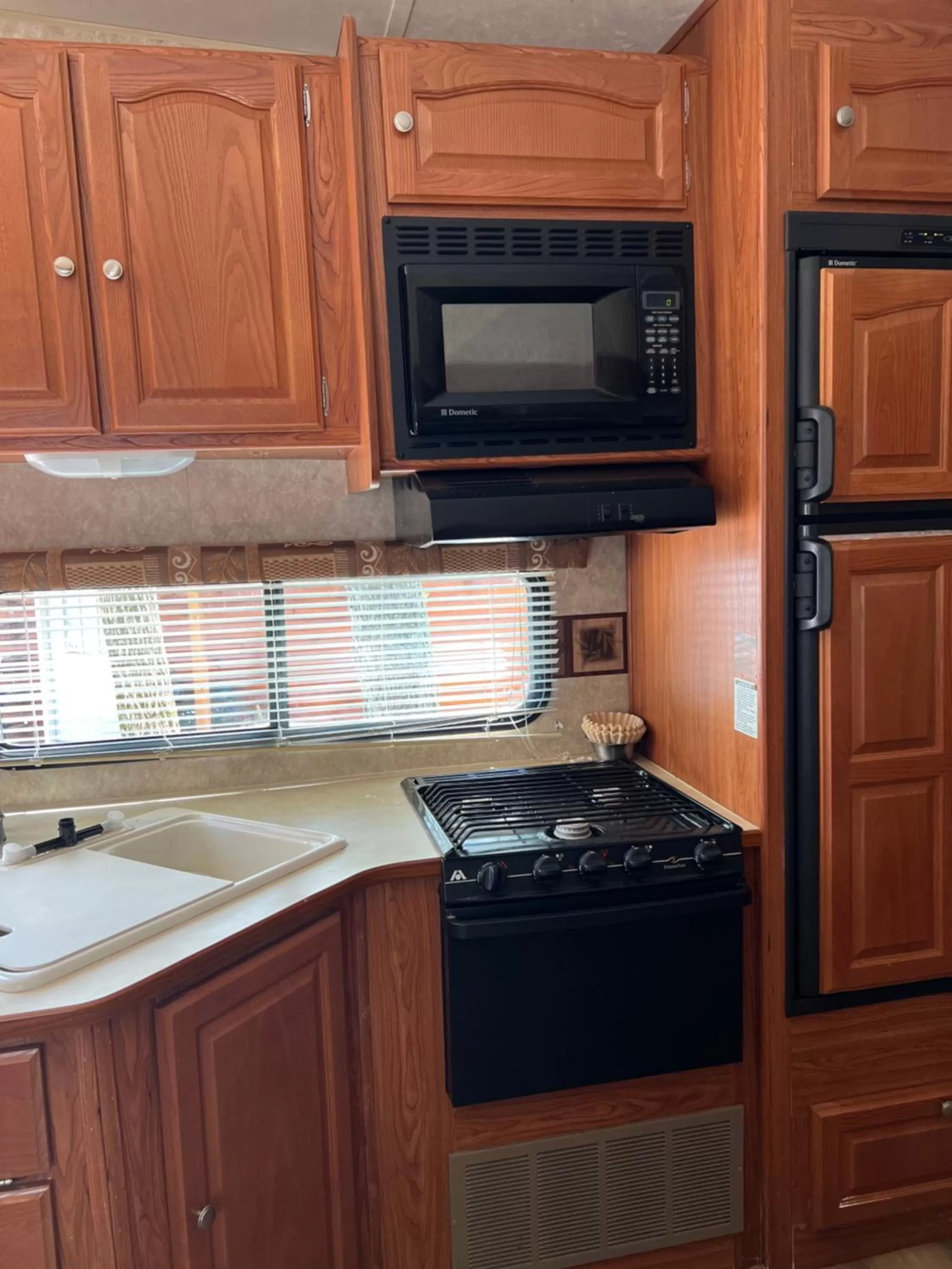 Kitchen or kitchenette in Kozy Haven Log Cabin Rentals