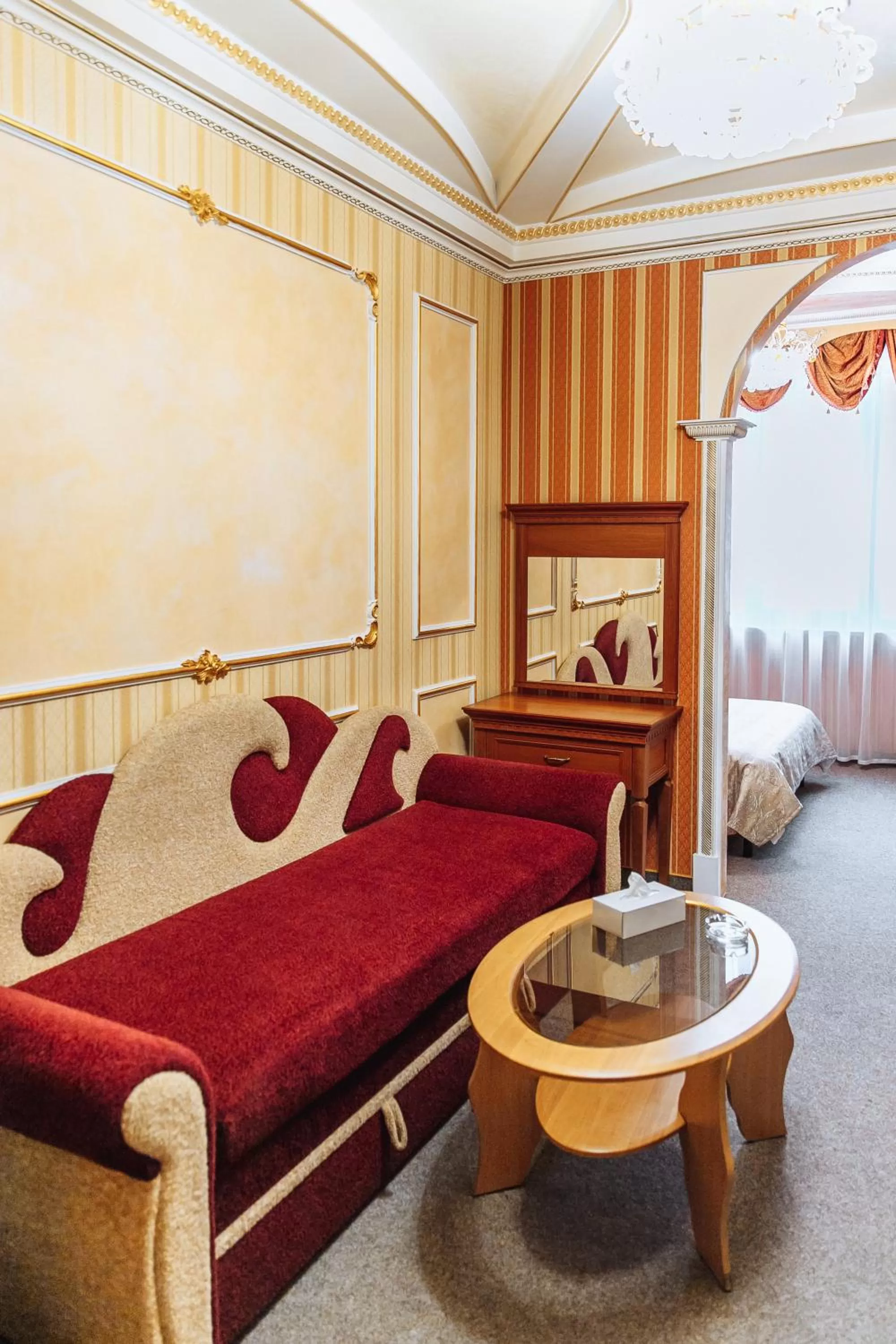 Bed in Viktoriya Family Hotel Restaurant complex