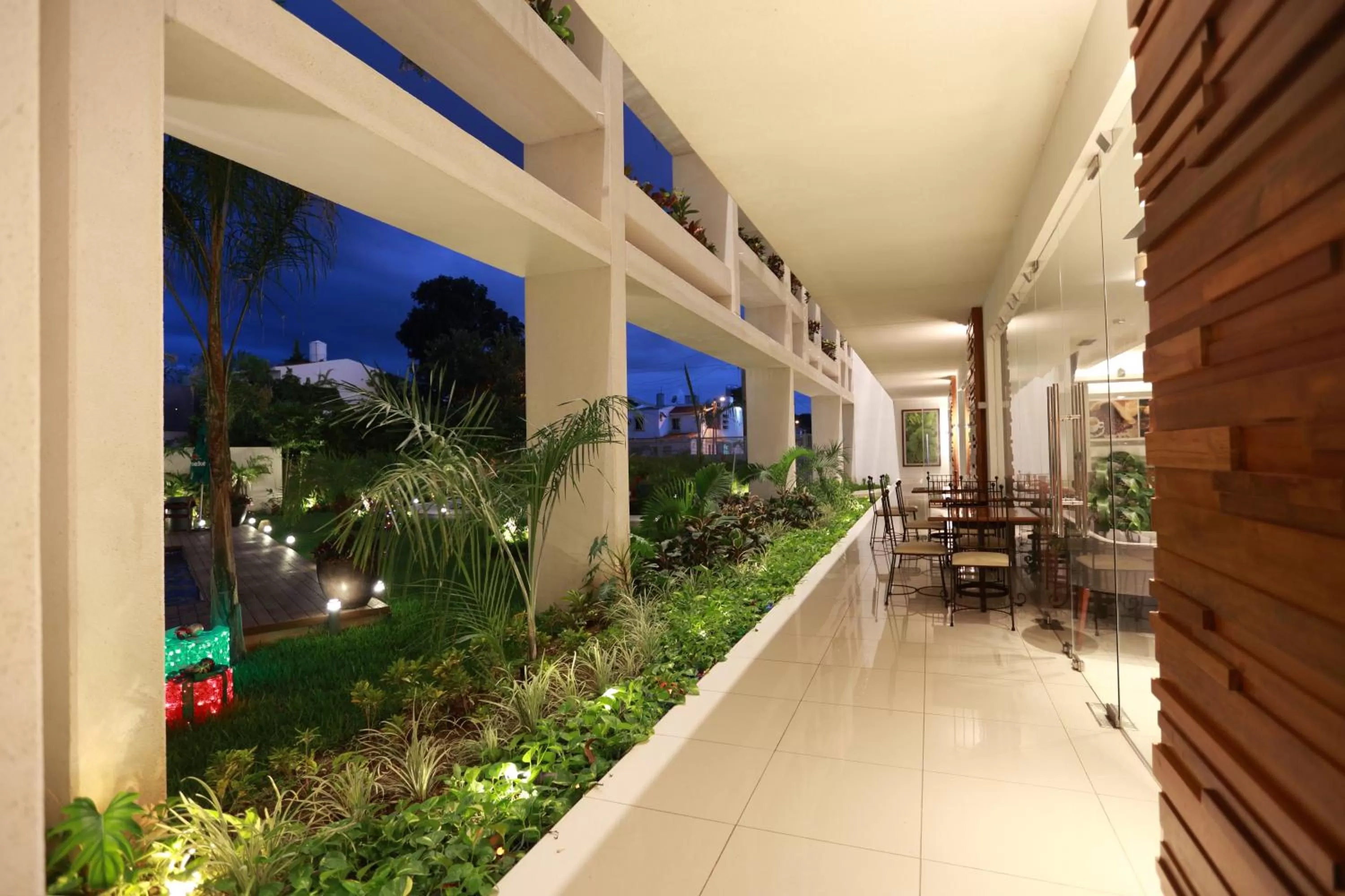 Garden view in Mesón de la Luna Hotel & Spa