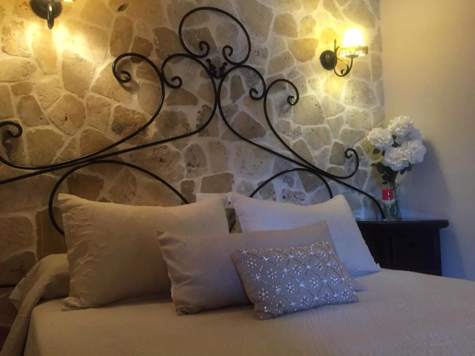 Bed in Hotel Rural Andalucia