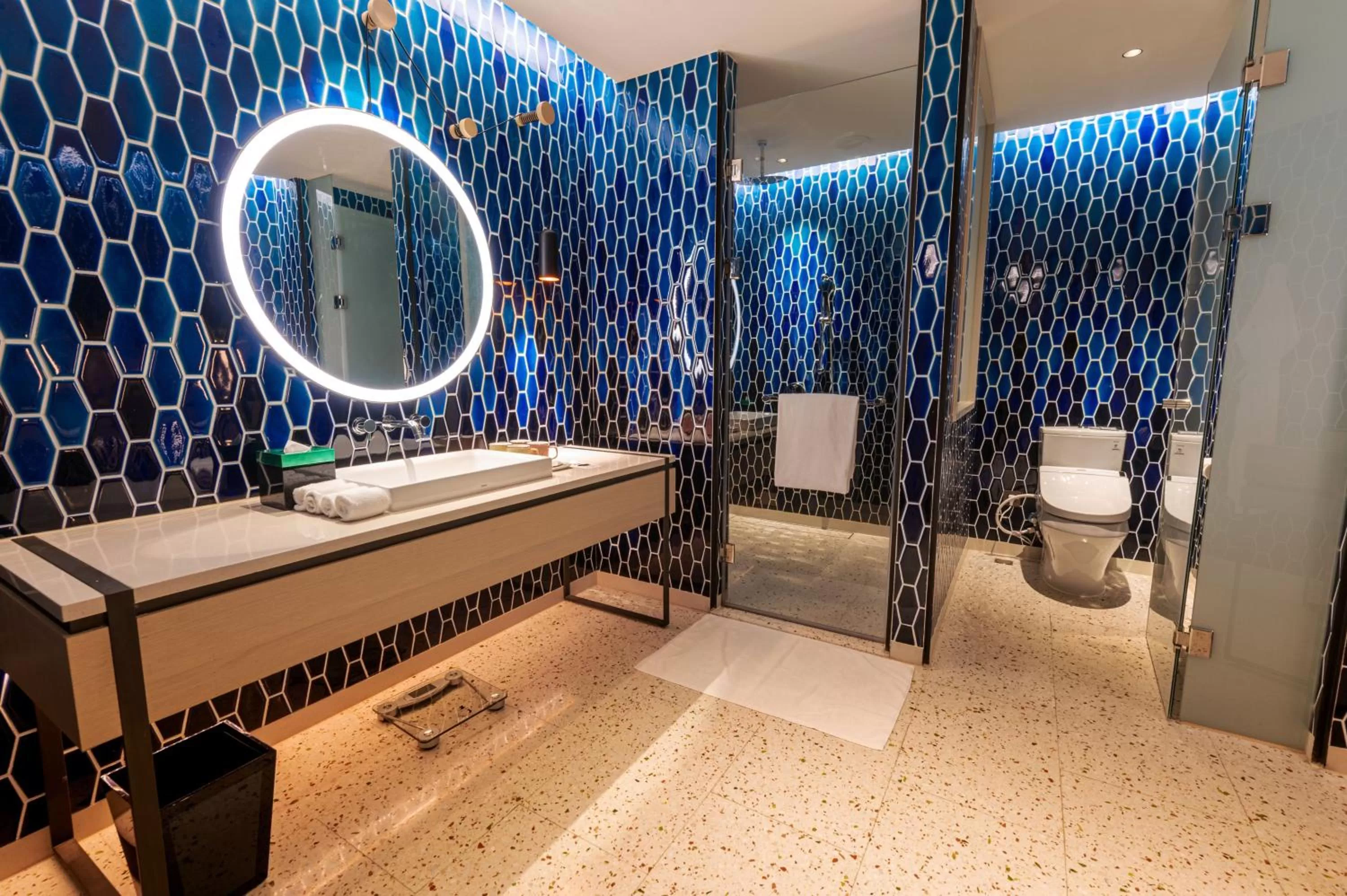 Bathroom in Hotel Indigo Kaohsiung Central Park by IHG