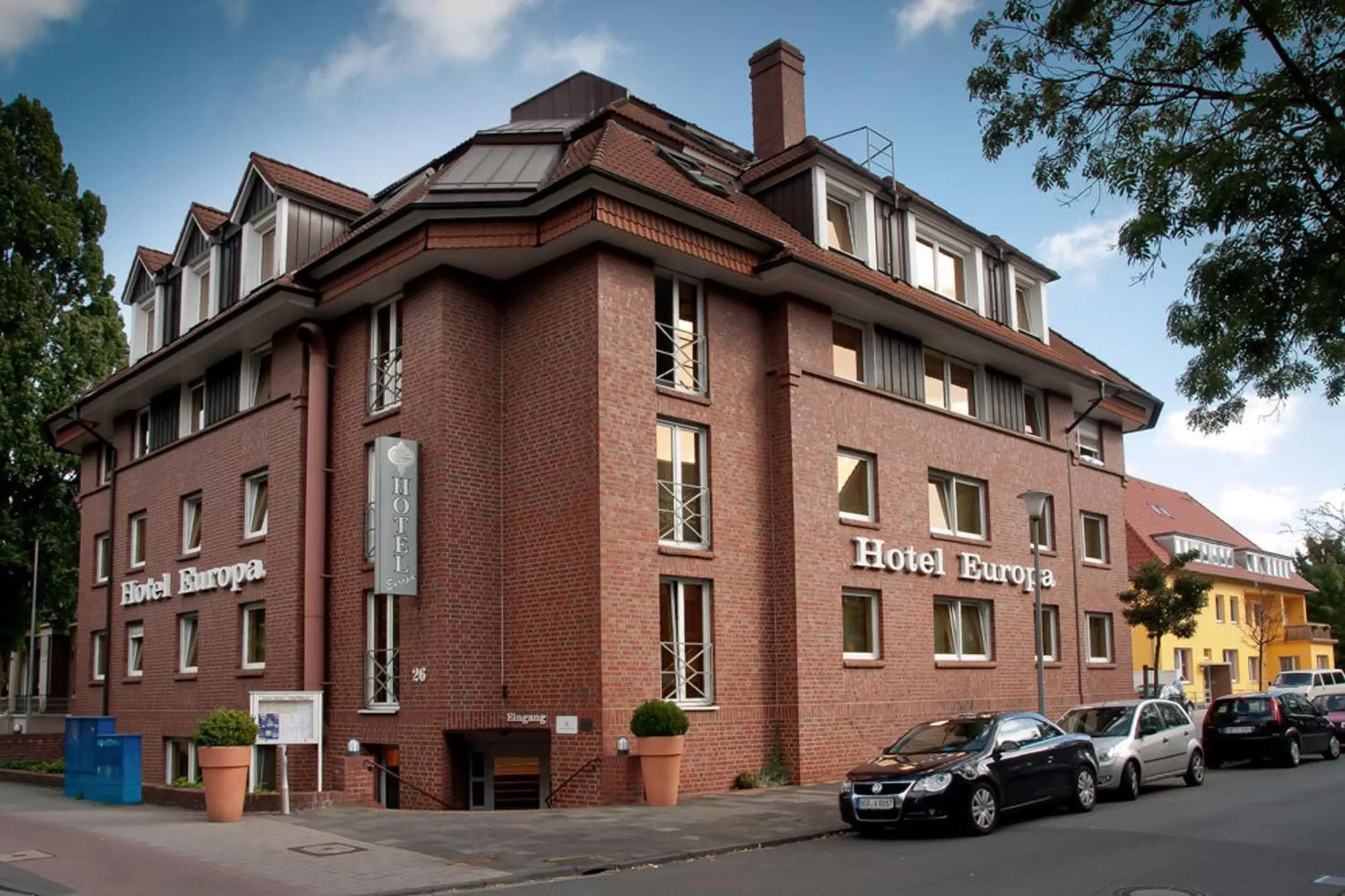 Facade/entrance in Hotel Europa