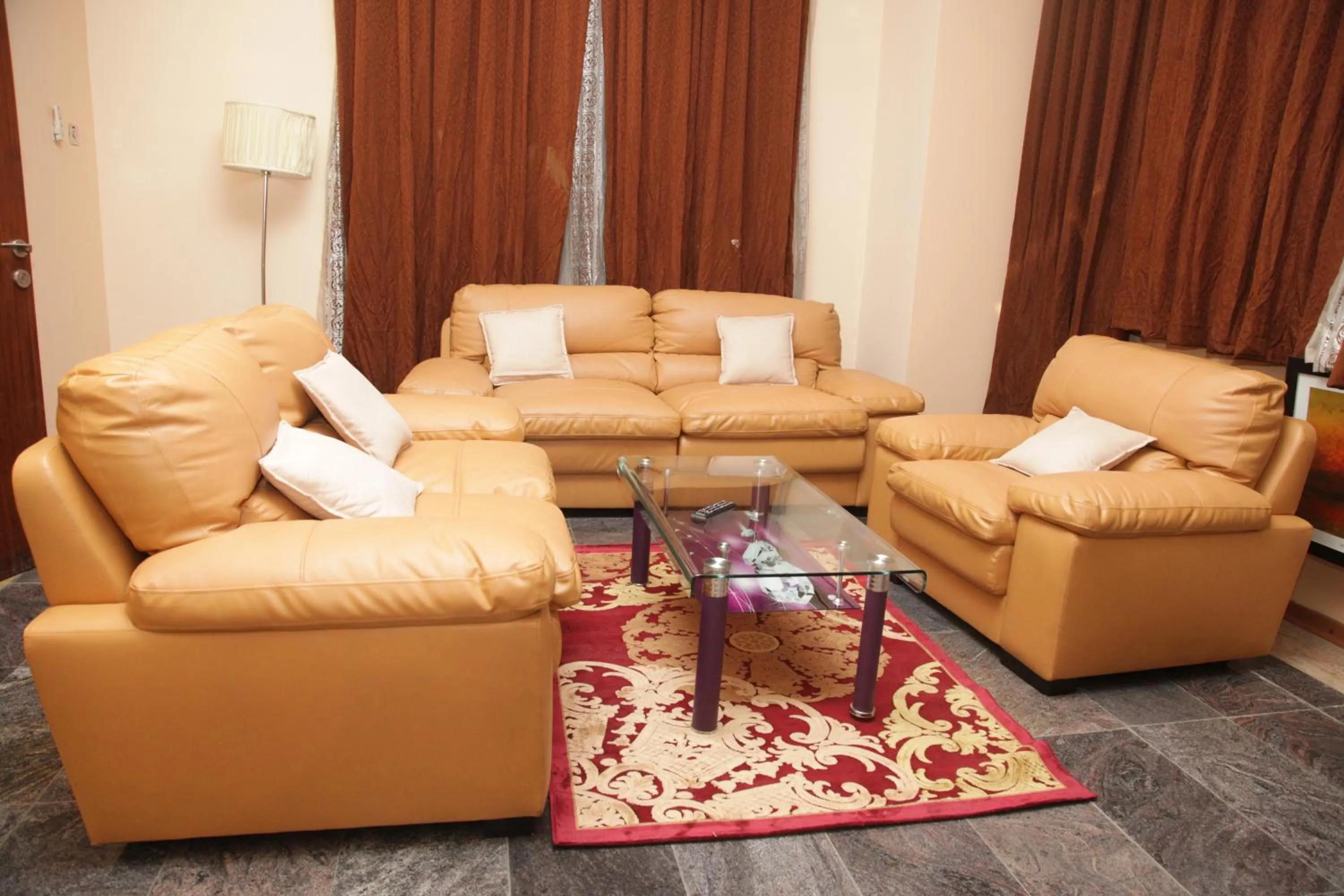 Living room, Seating Area in Swiss International Mabisel Port Harcourt