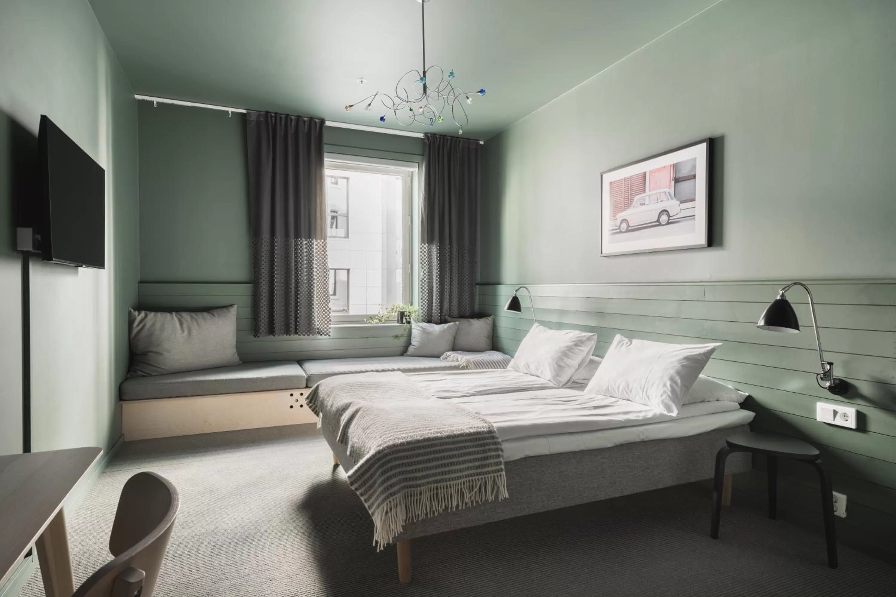 Bed in Augustin Hotel