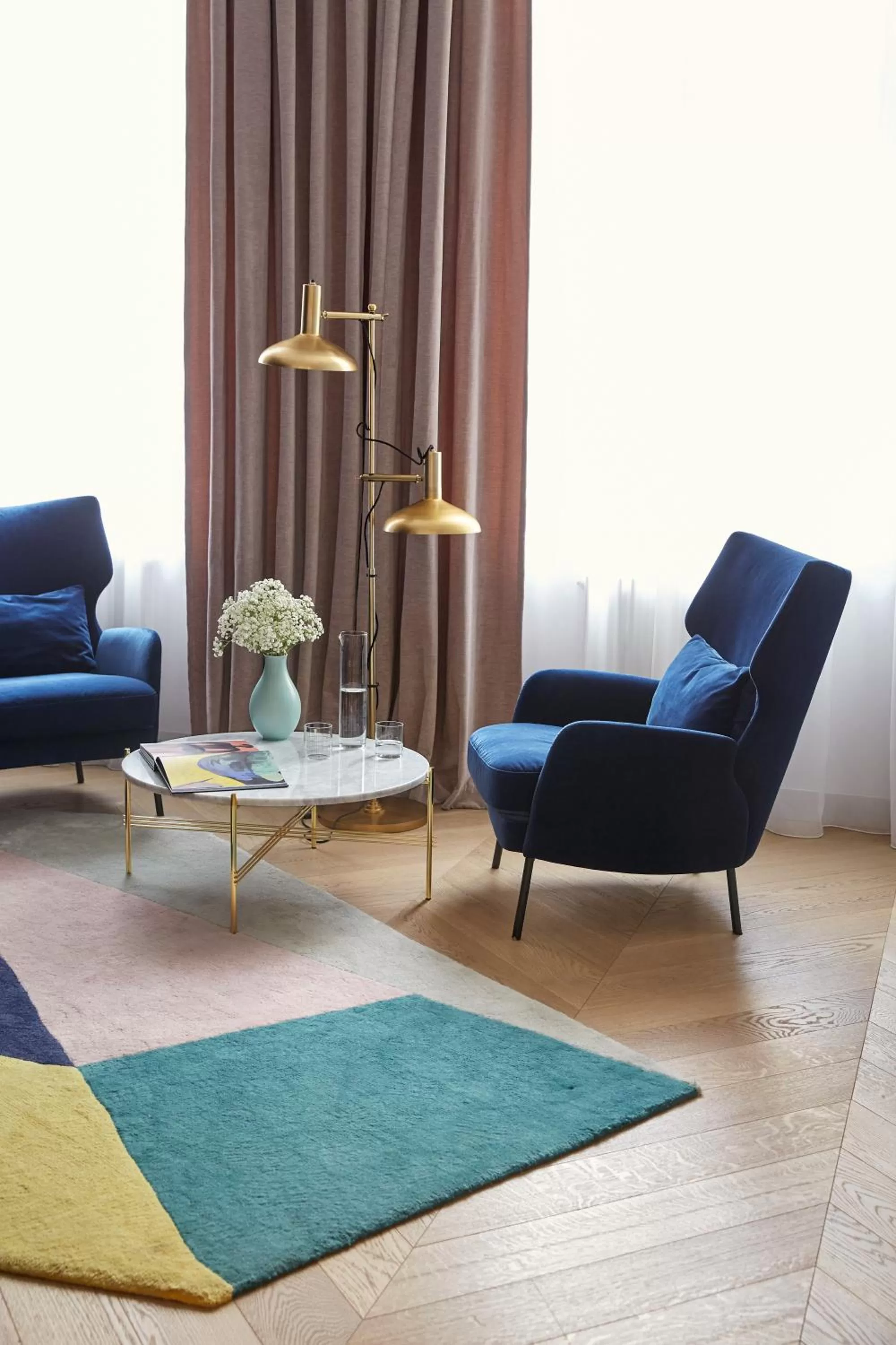 Communal lounge/ TV room in No.4 Residence