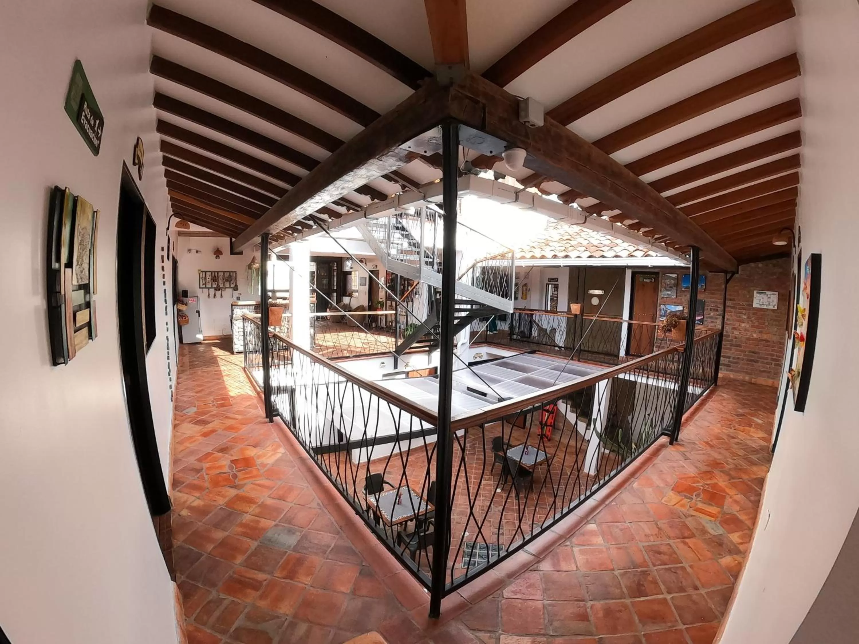Patio, Balcony/Terrace in Hotel Villa Del Socorro
