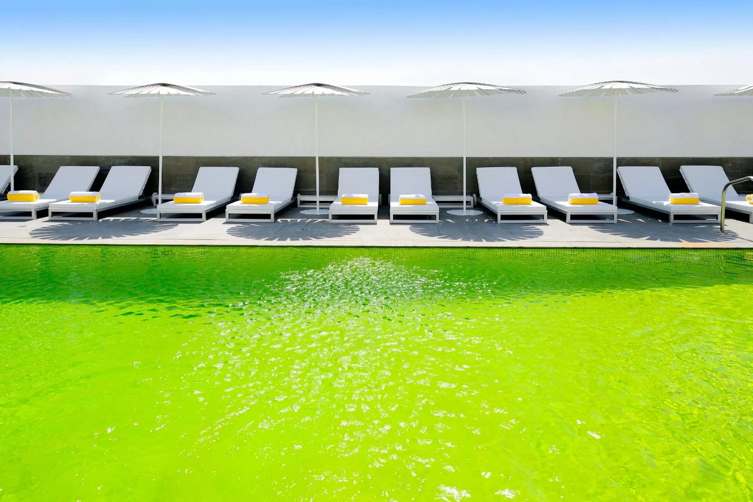 Swimming pool in Hues Boutique Hotel