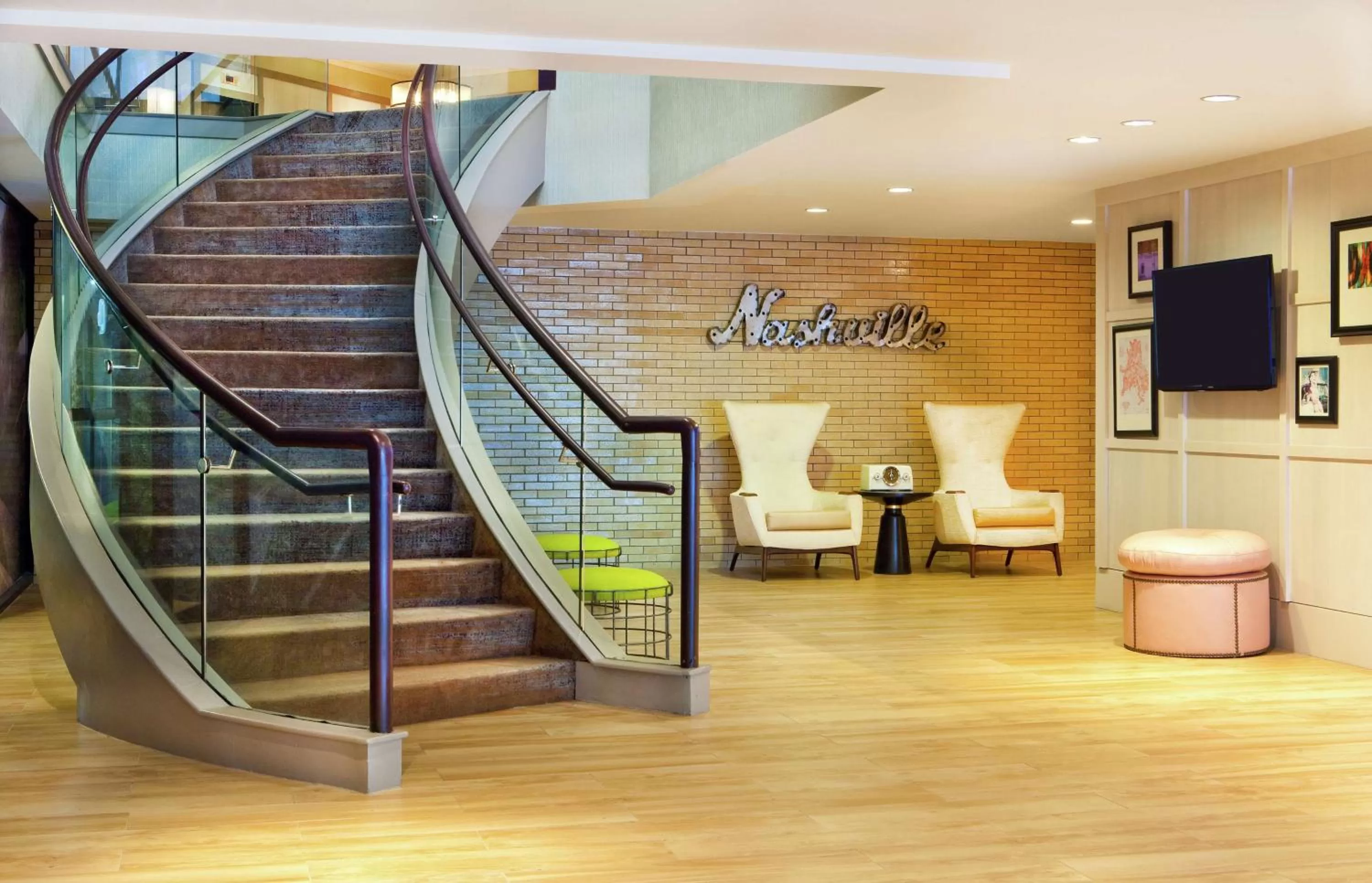 Lobby or reception in DoubleTree by Hilton Hotel Nashville Downtown