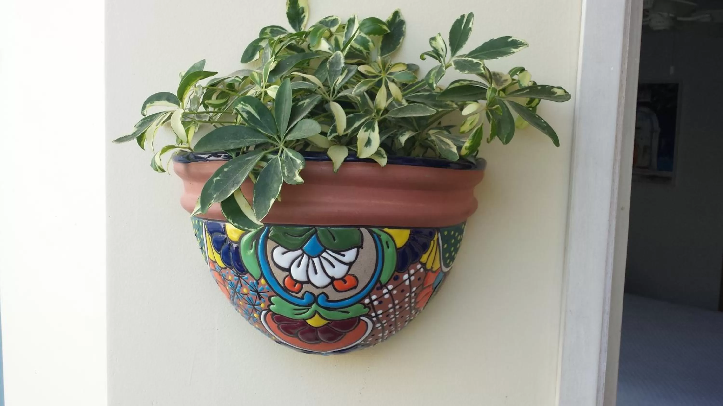 Decorative detail in Posada La Fe