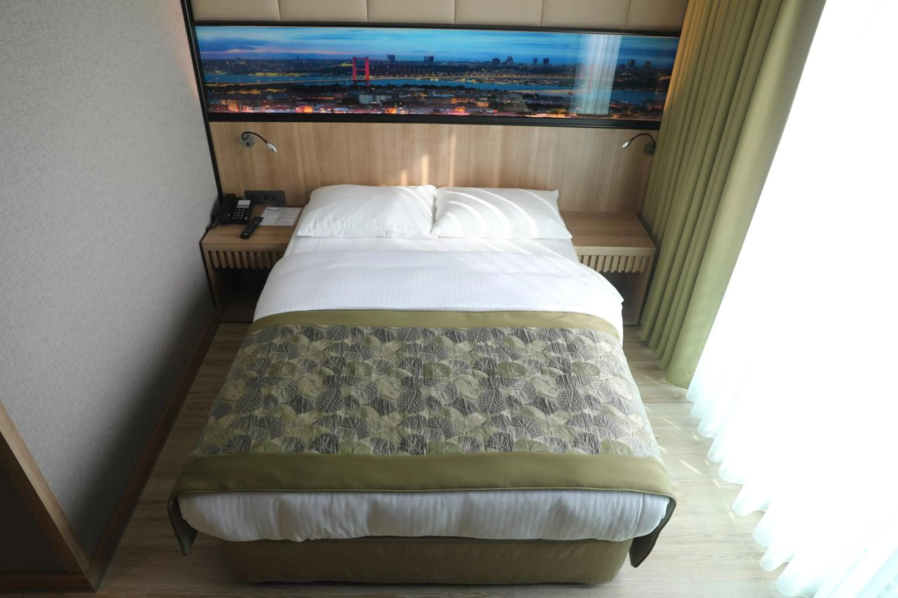 Bed in RADAR HOTEL