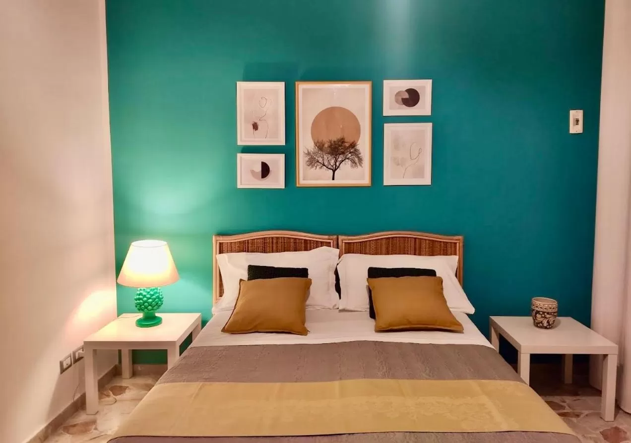 Bedroom, Bed in Villa delle Palme