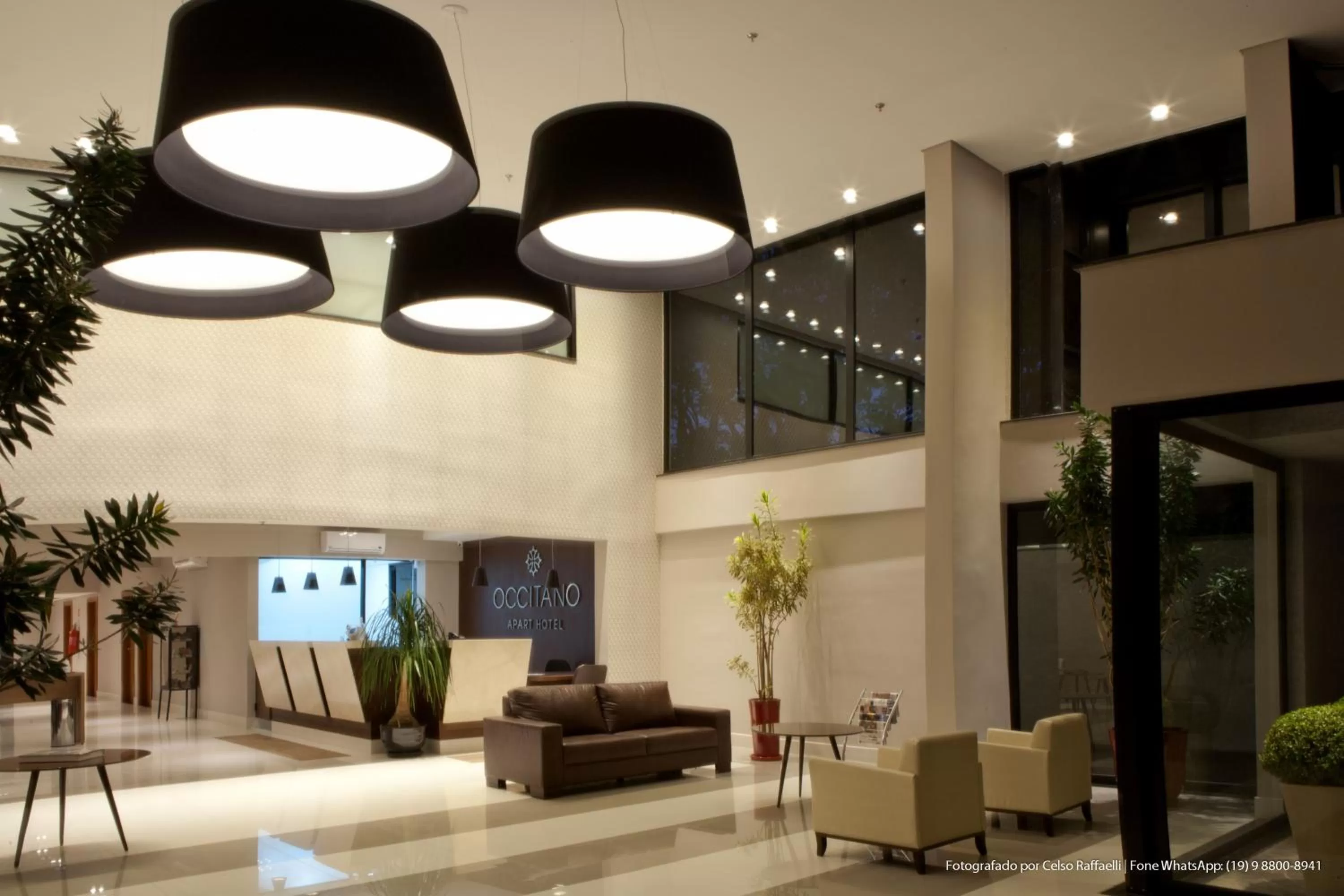Lobby or reception in Occitano Apart Hotel