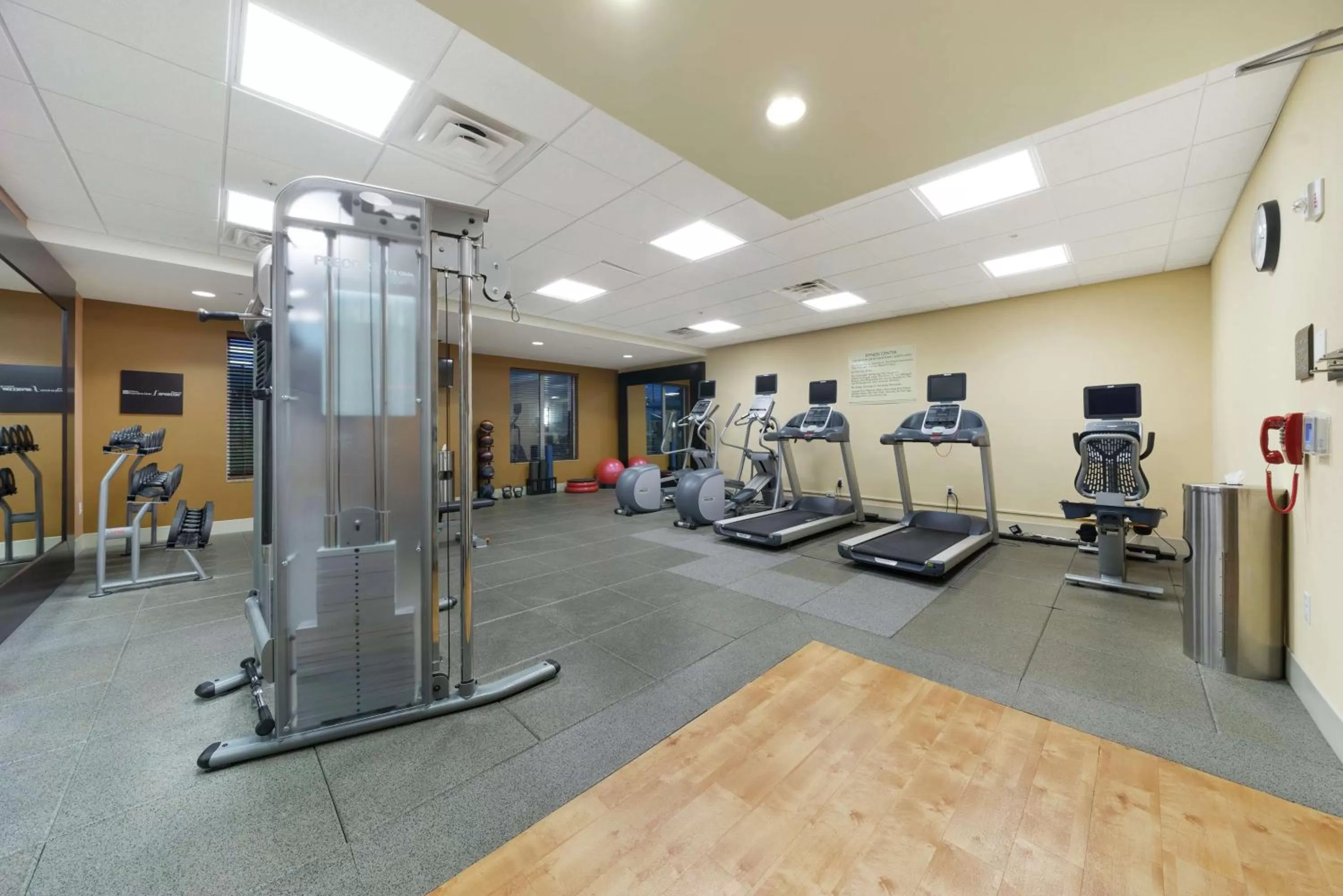 Fitness centre/facilities in Hilton Garden Inn Lawton-Fort Sill