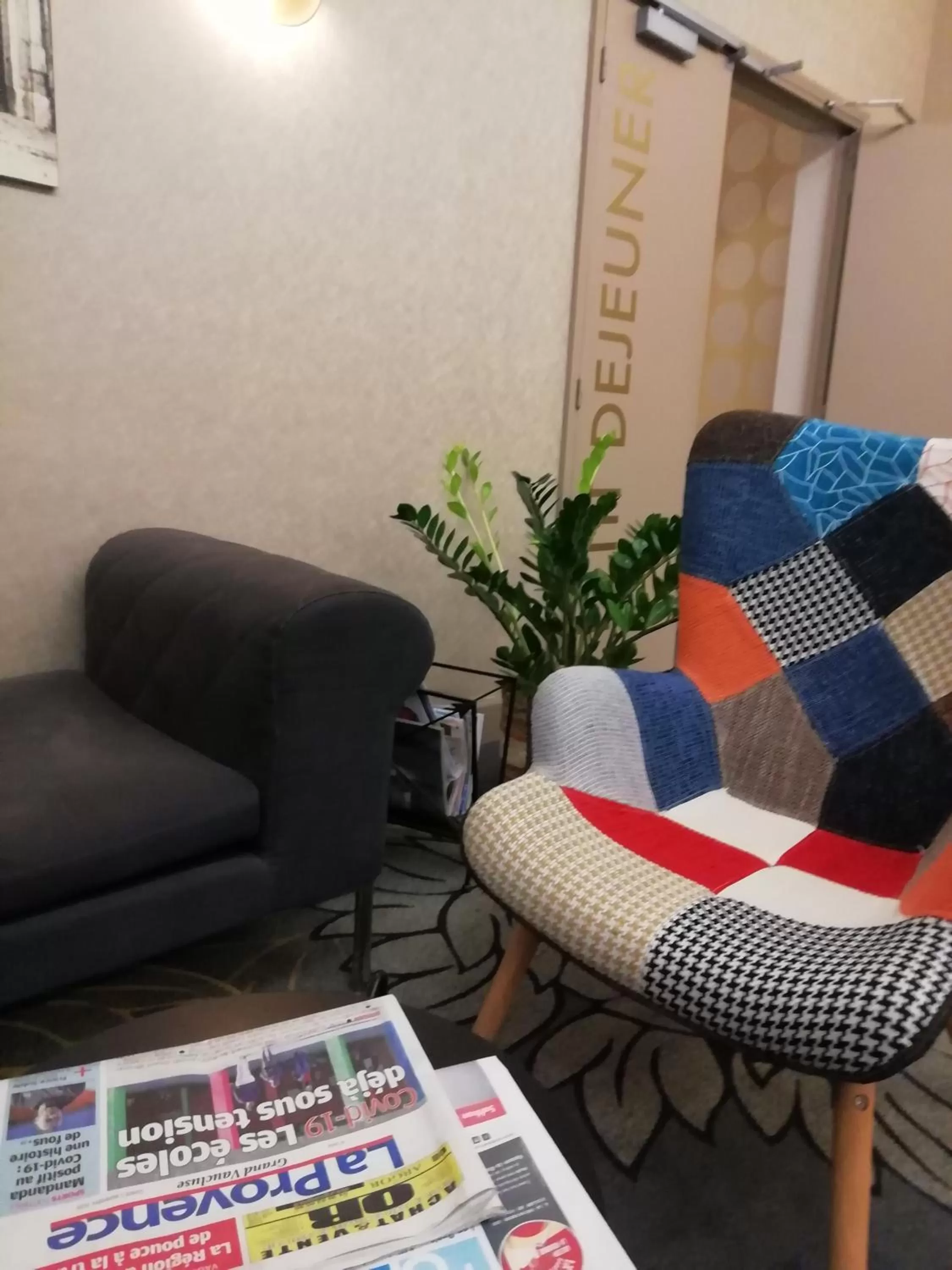 Lobby or reception in Hotel d'Angleterre