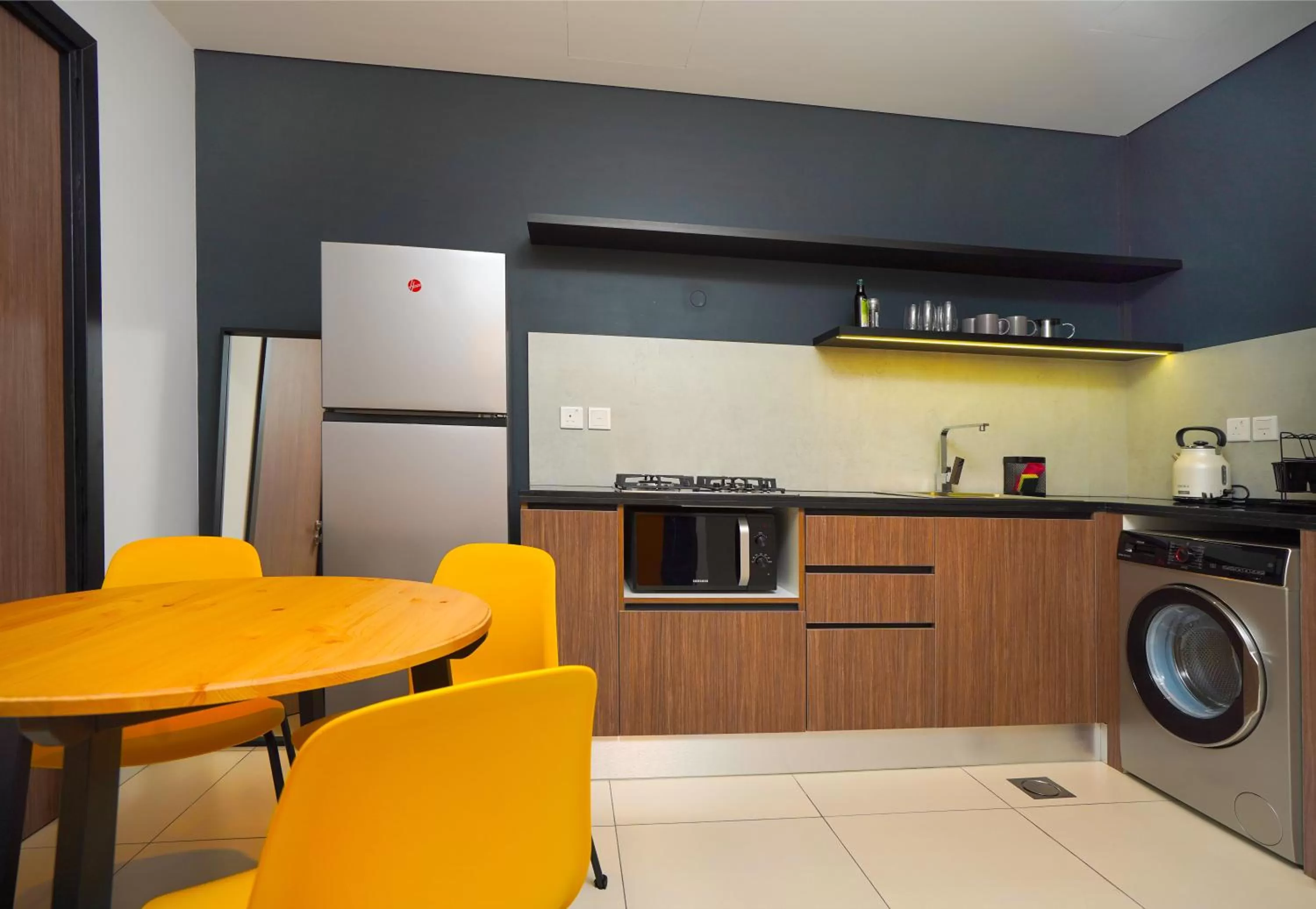 Kitchen or kitchenette in YouCo coliving Dubai
