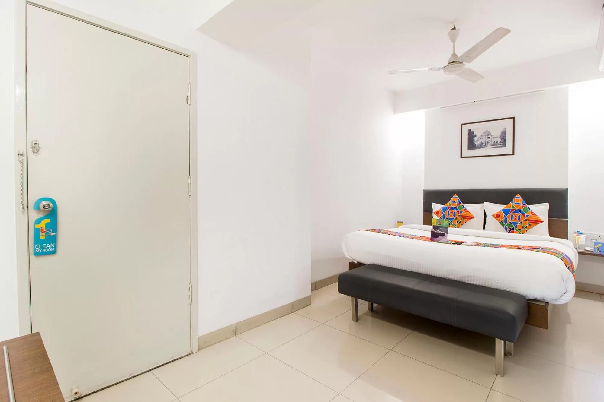 Bedroom, Bed in FabHotel Kalyan