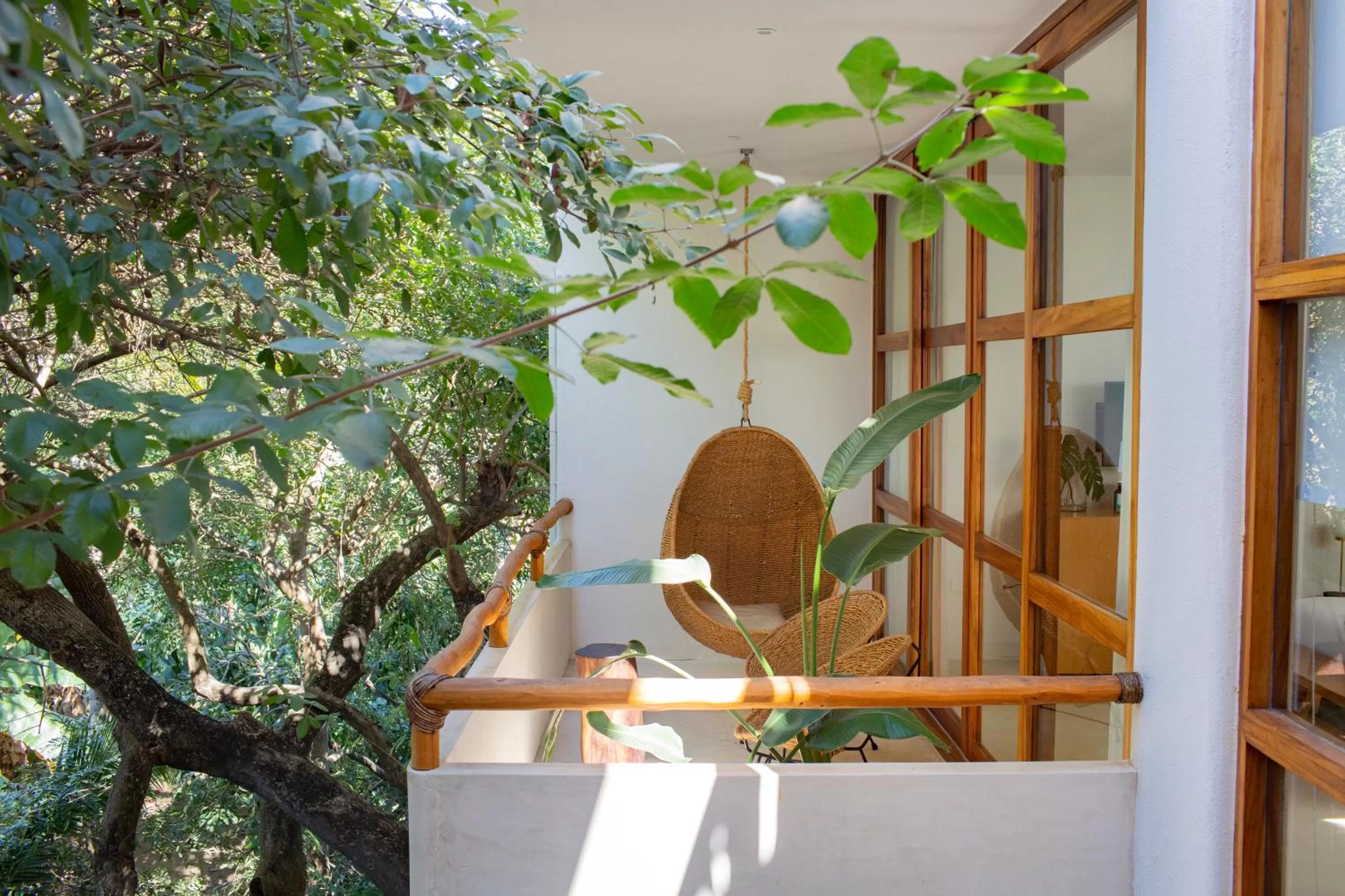 Balcony/Terrace in Agua de Luna Hotel Boutique, San Pancho Nayarit