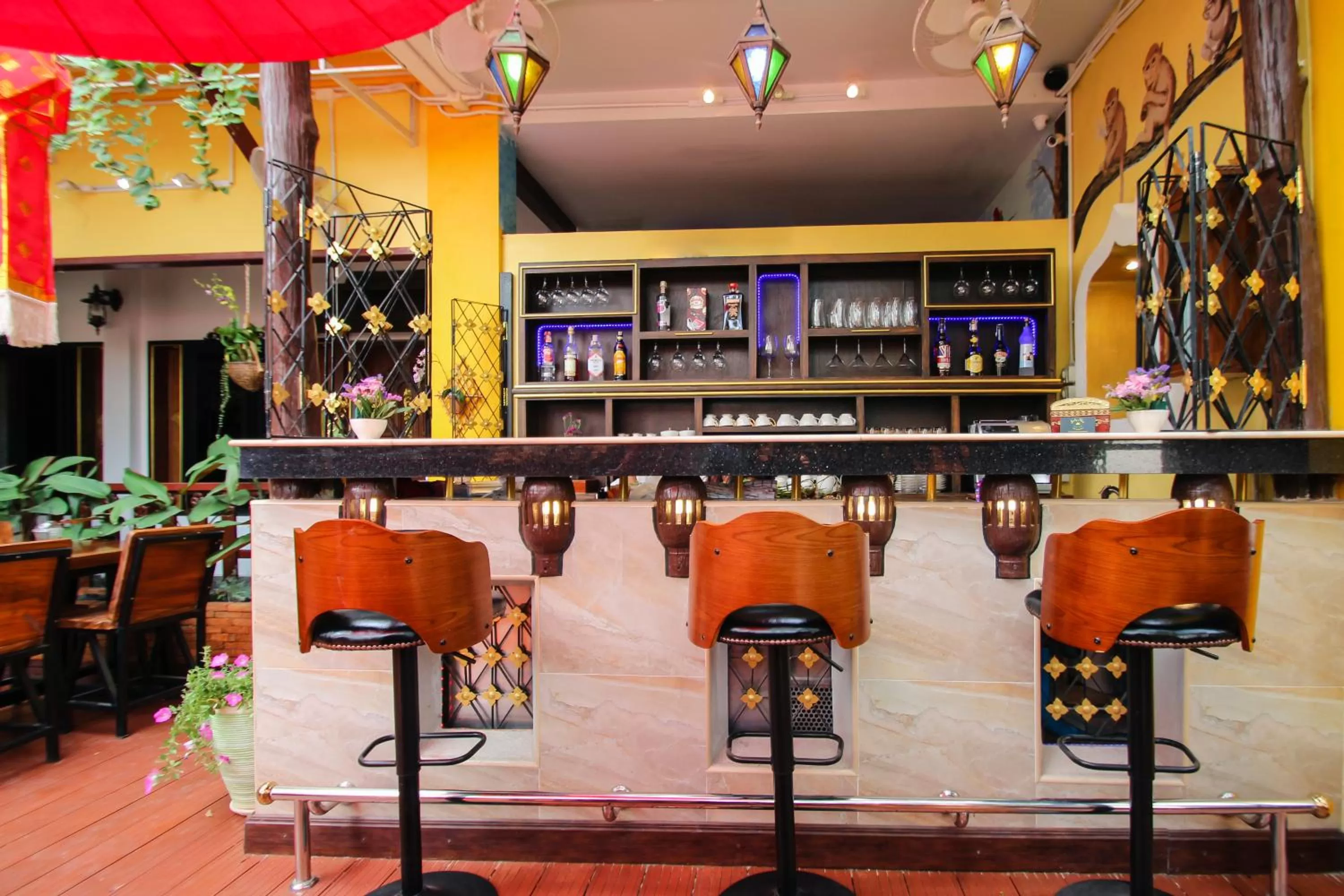 Drinks in Olivier Boutique