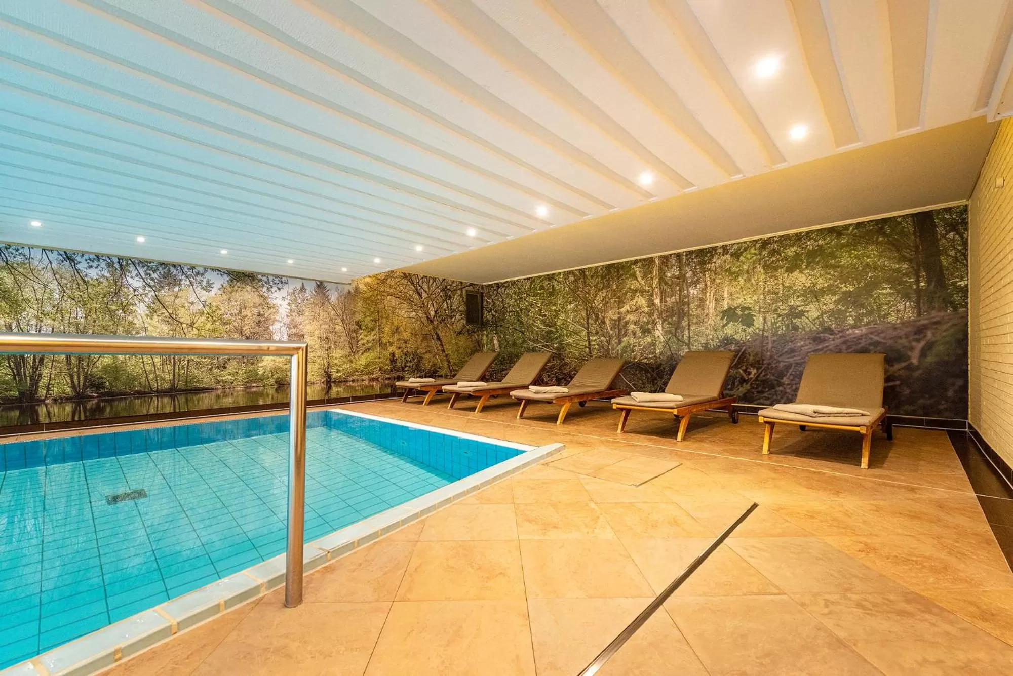 Swimming pool in MUNTE - Wellnesshotel am Stadtwald