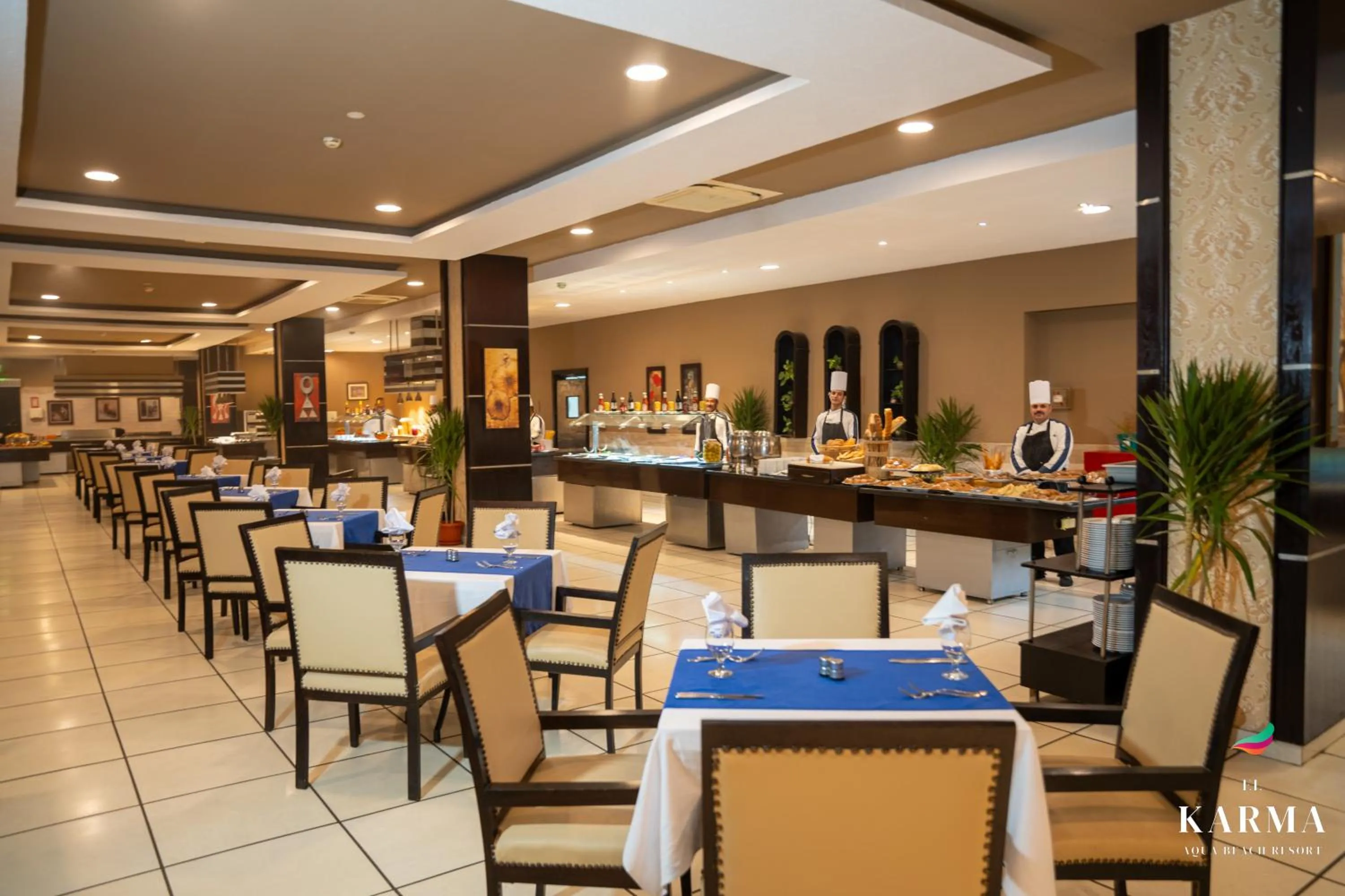 Restaurant/places to eat in El Karma Beach Resort & Aqua Park - Hurghada