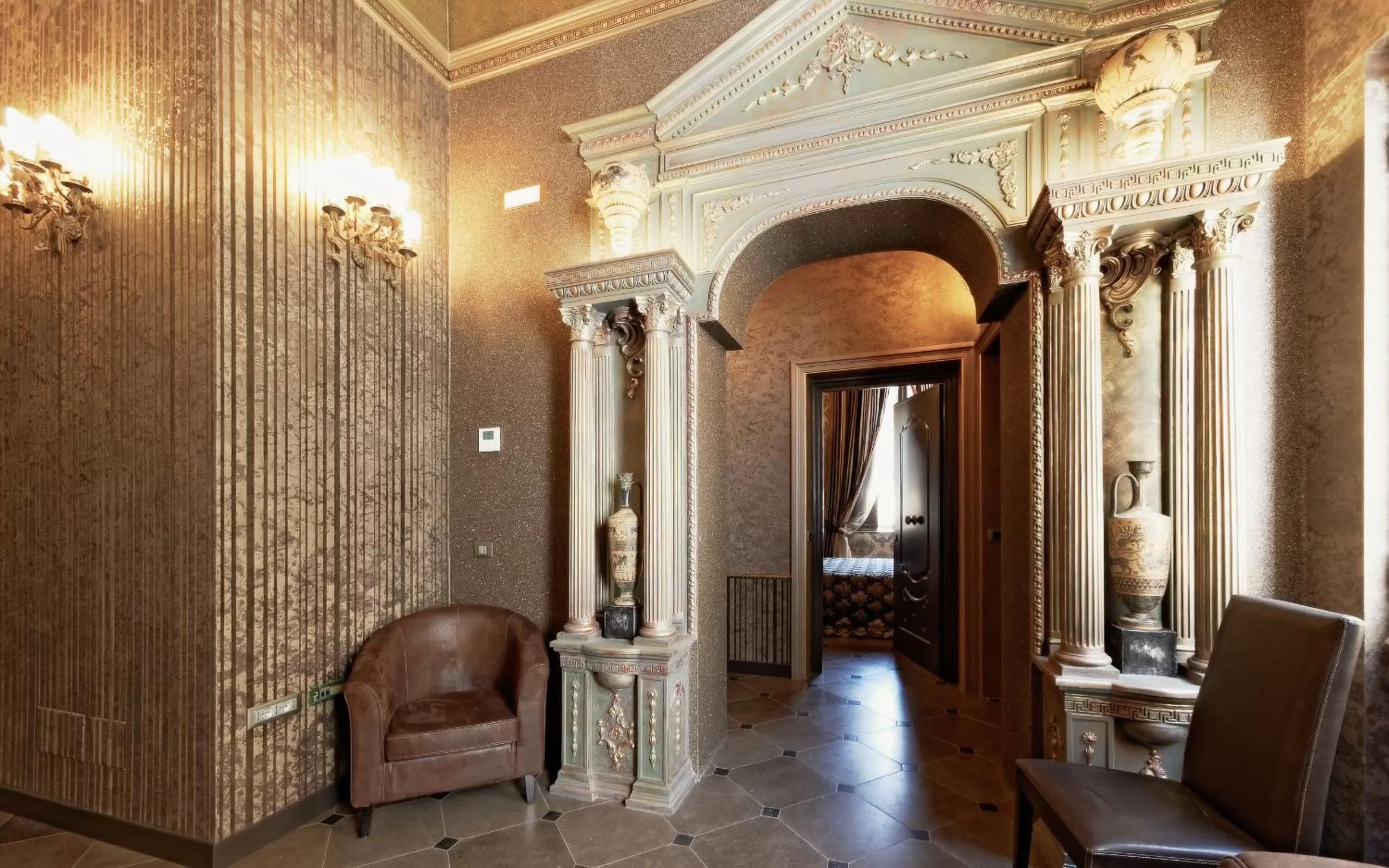 Living room in Antica Dimora Delle Cinque Lune