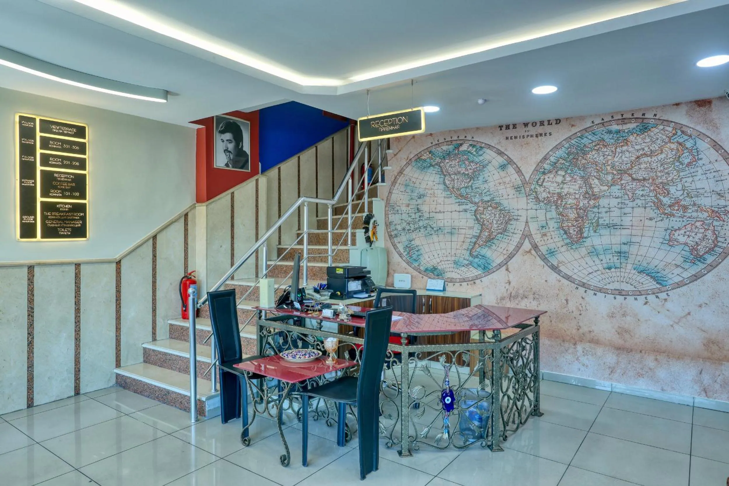 Lobby or reception in Fors Hotel