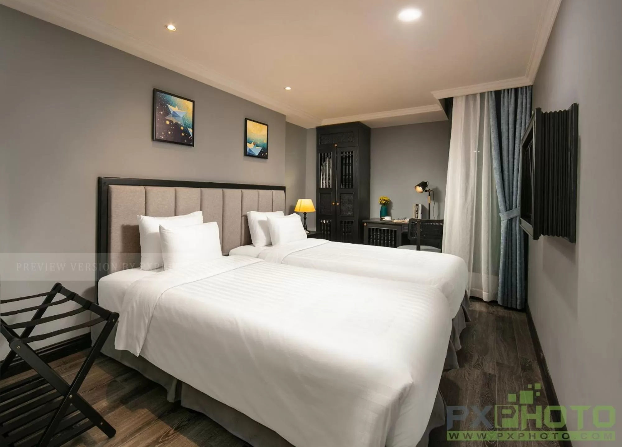 Bed in Hanoi Paradise Center Hotel & Spa