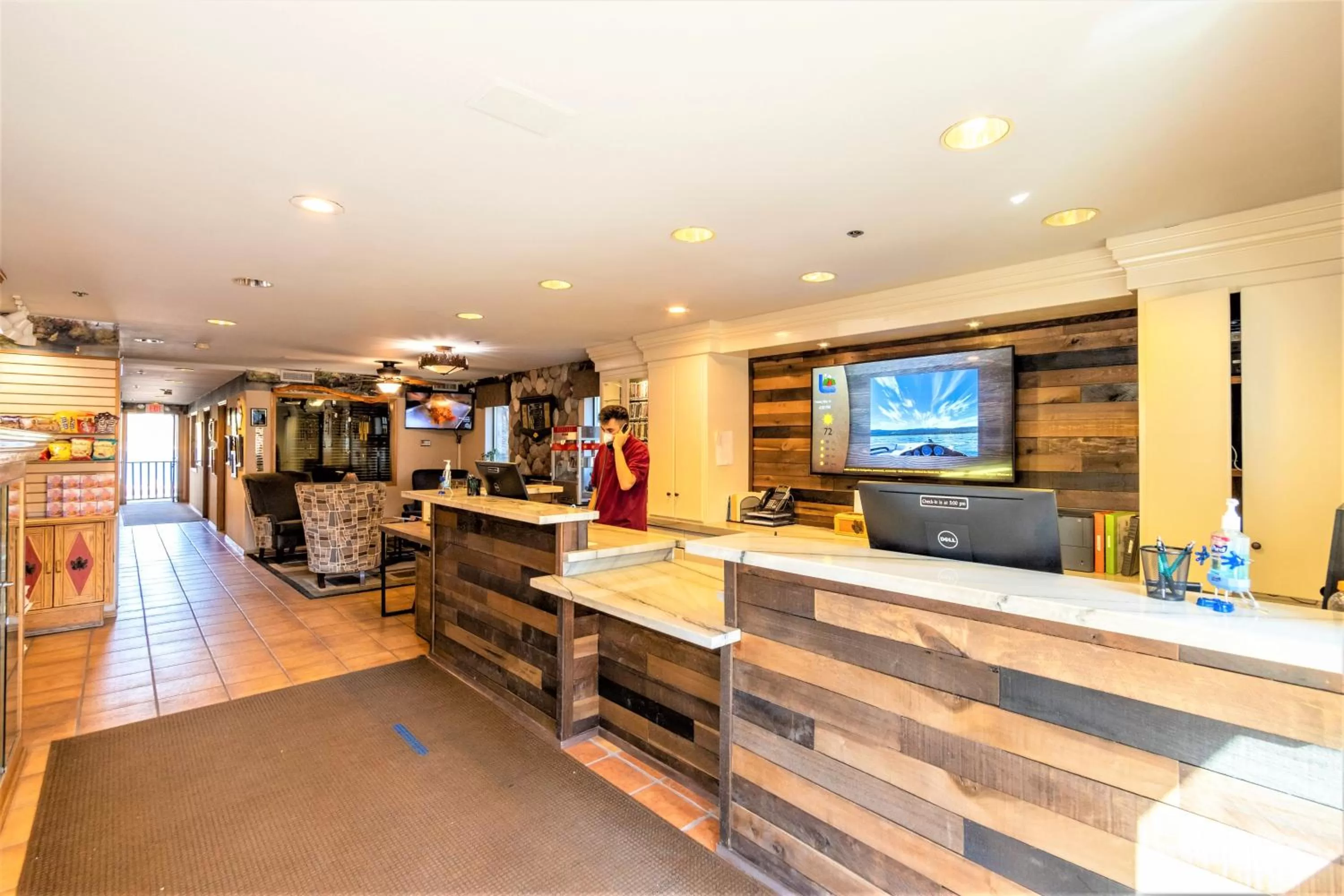 Lobby or reception in Lagonita Lodge