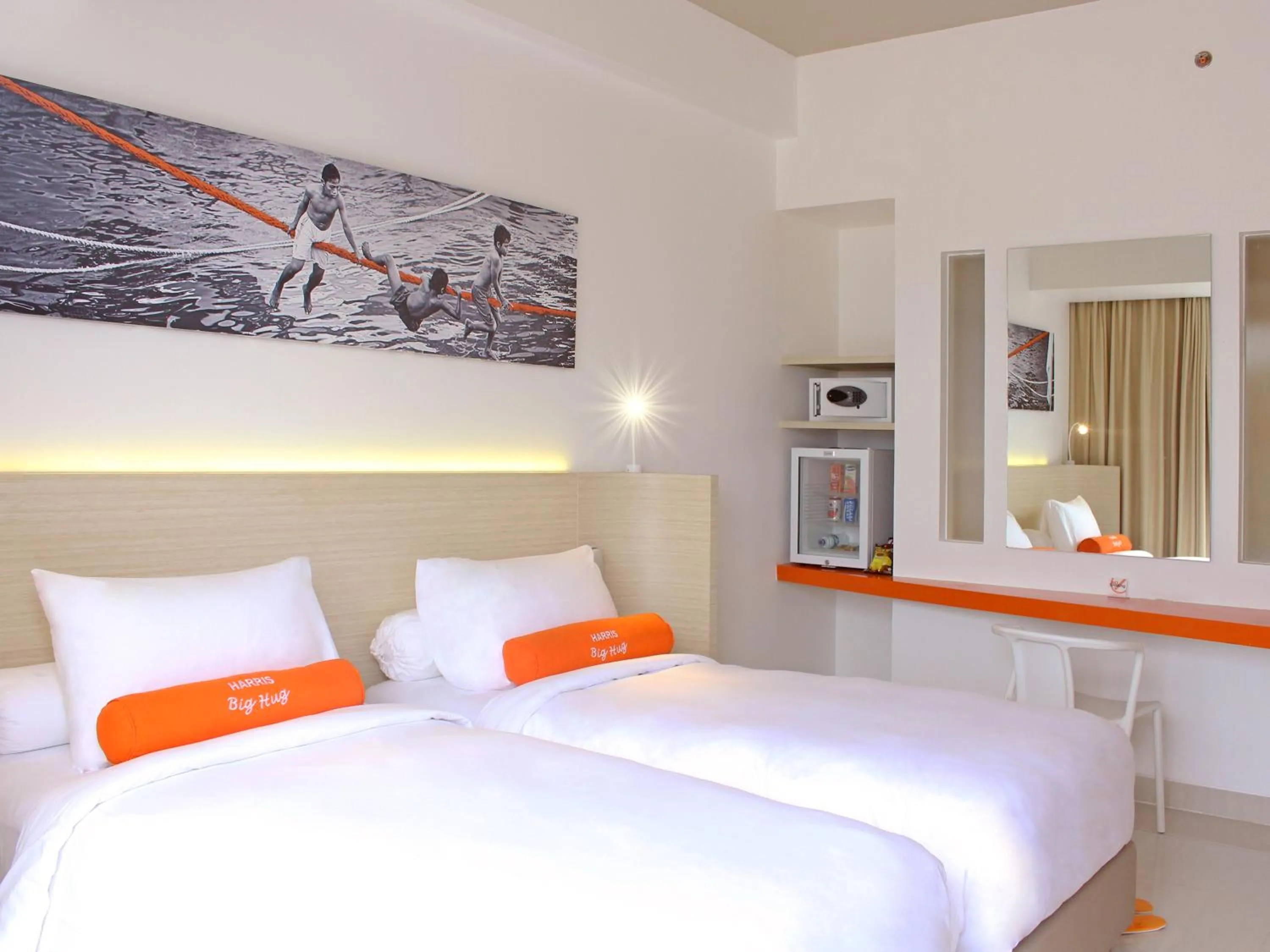 Bed in HARRIS Hotel Samarinda