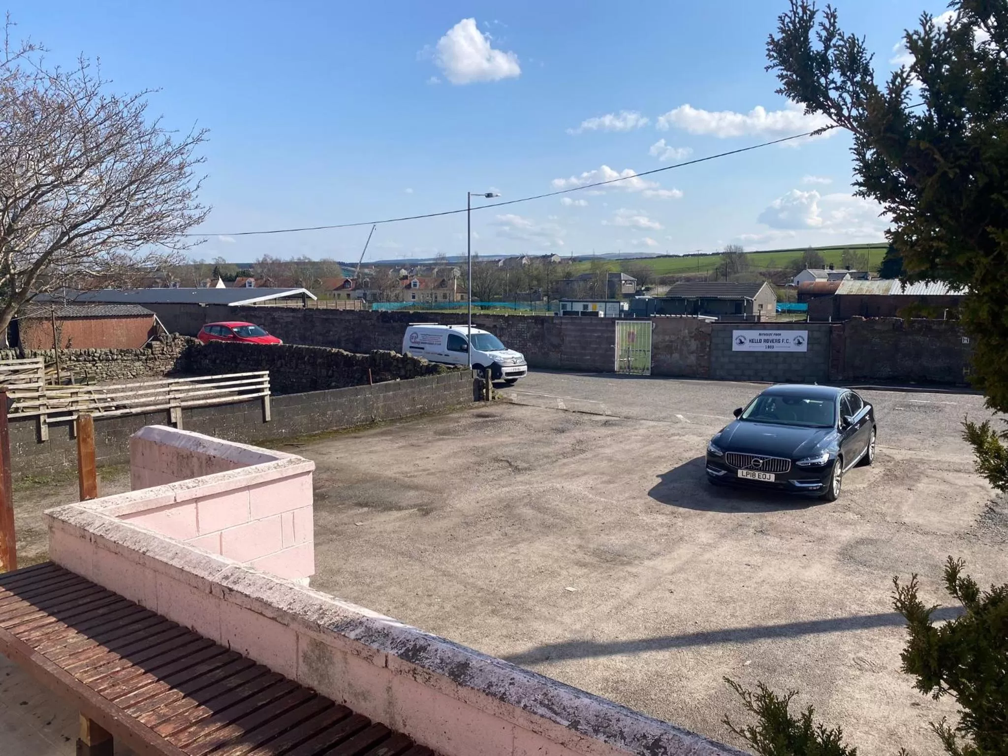 Parking in Queensberry arms hotel