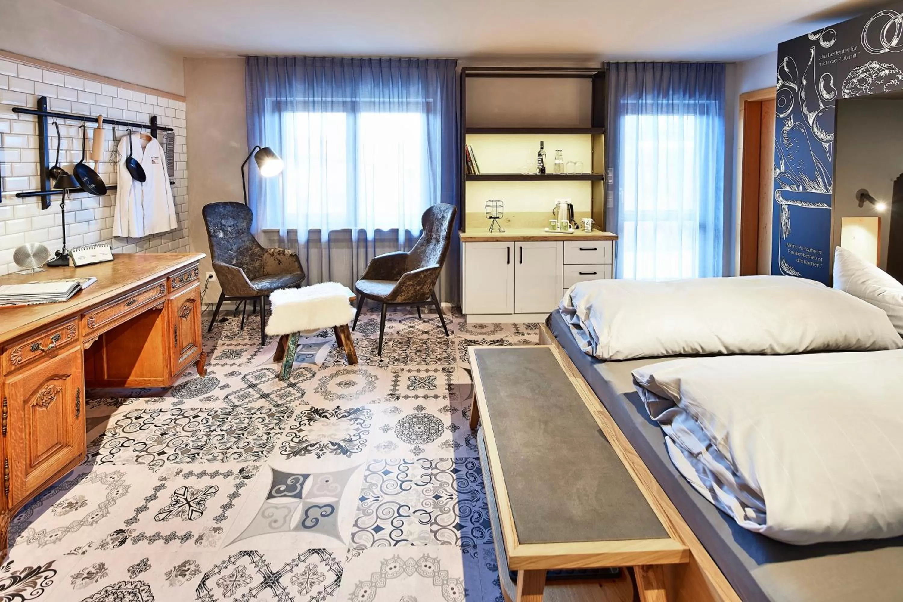 Photo of the whole room, Bed in Biohotel-Restaurant Rose