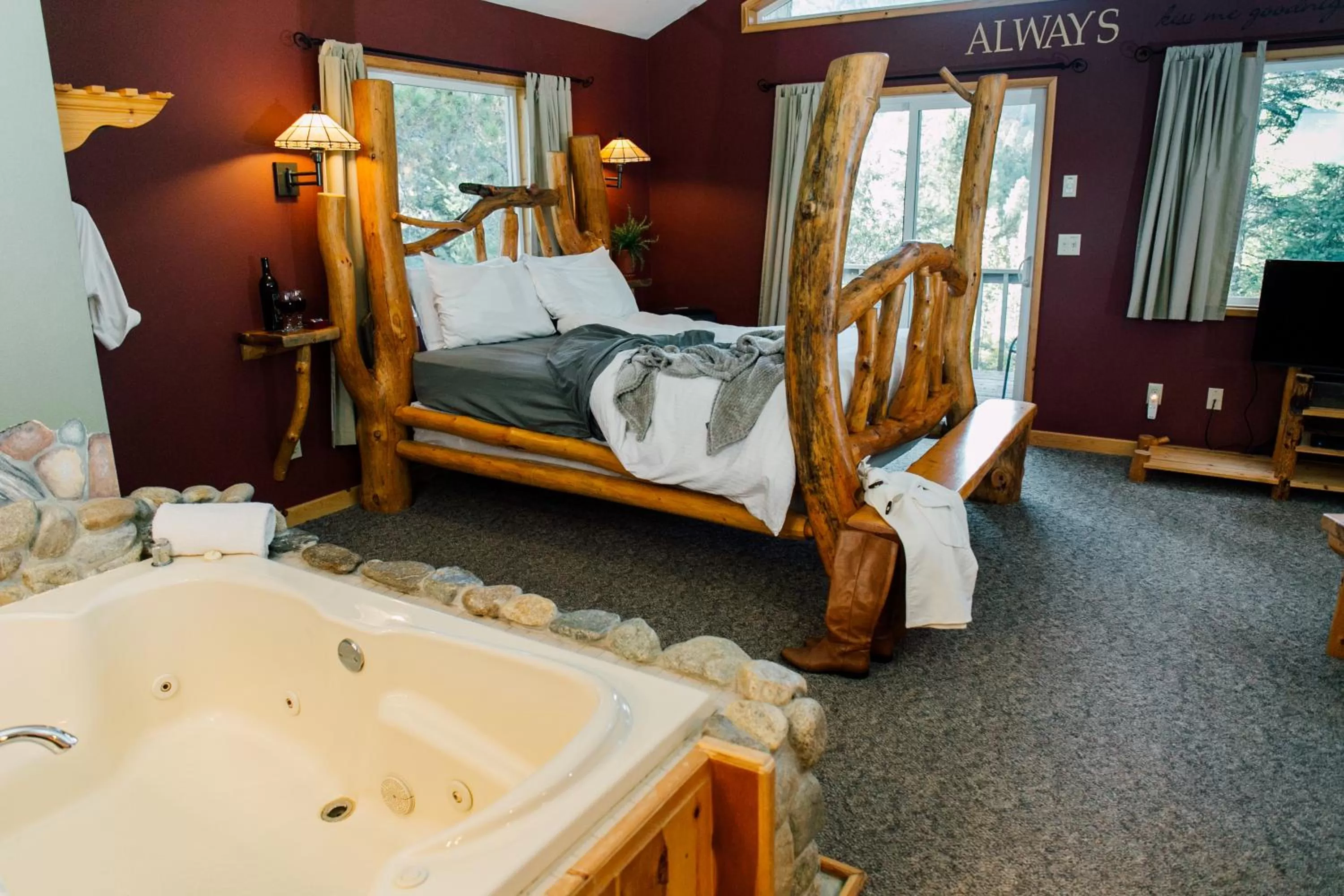 Bedroom, Bed in Pine River Ranch B&B