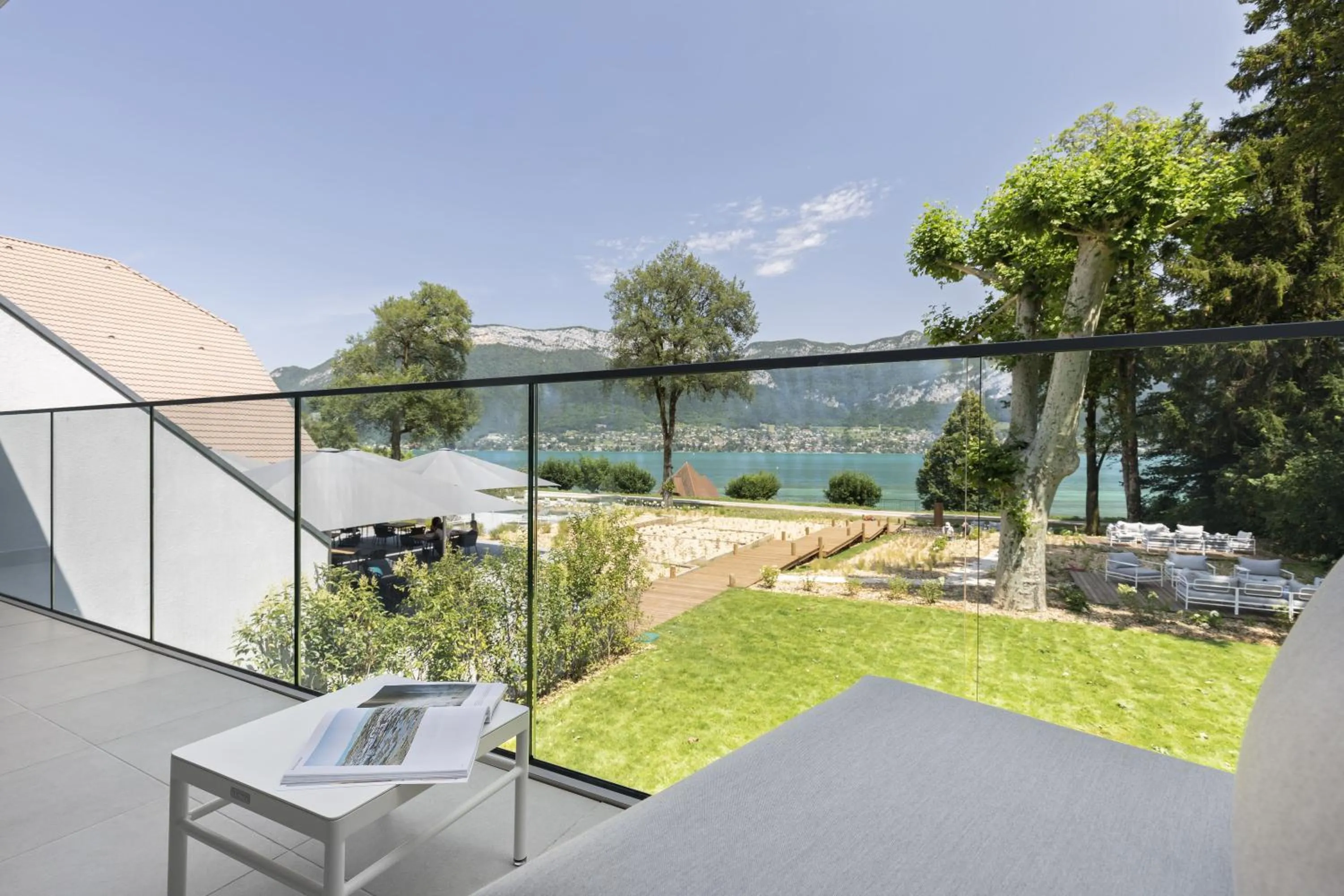 Balcony/Terrace in Black Bass Hotel