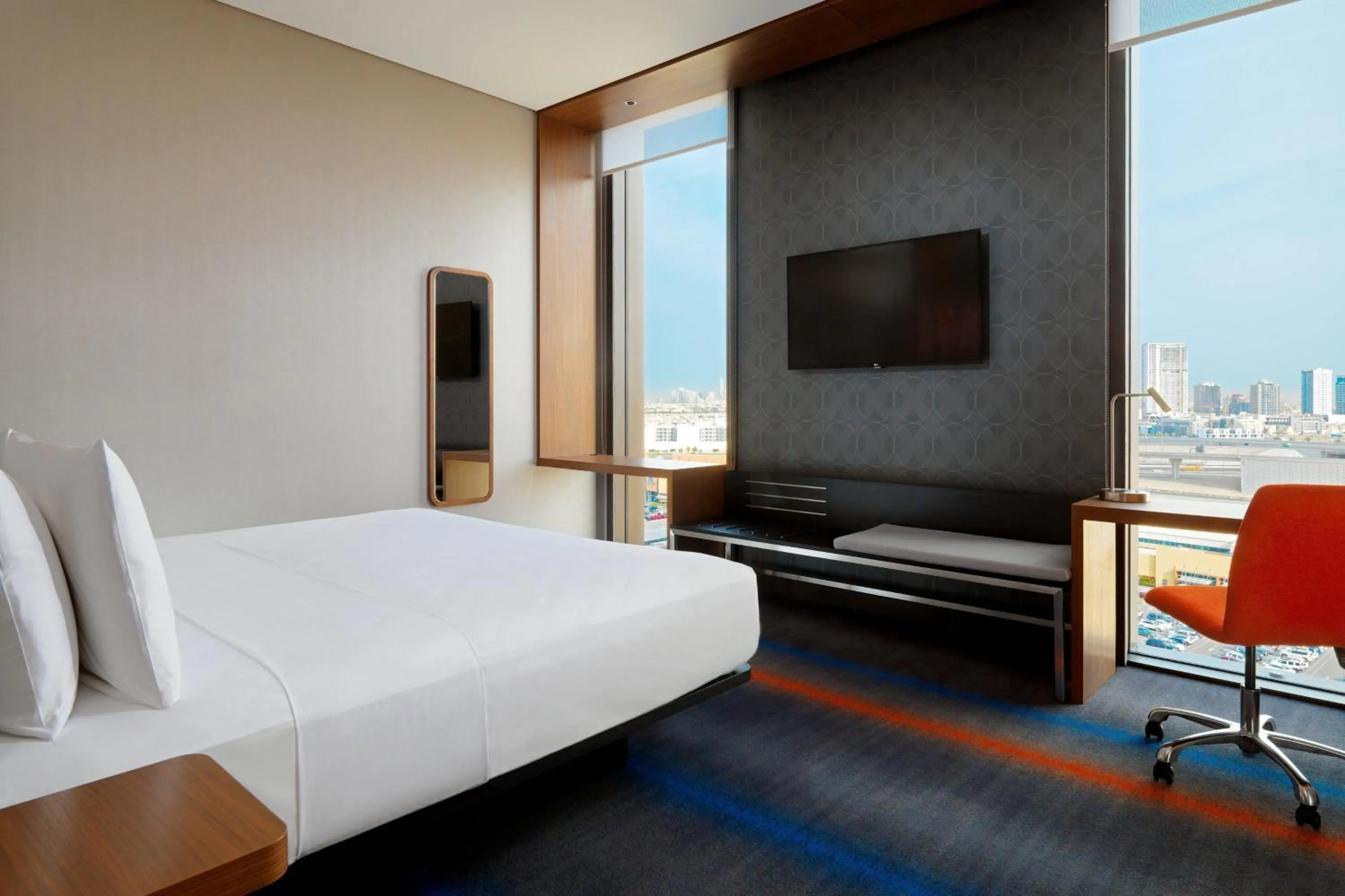 Photo of the whole room, Bed in Aloft Me'aisam, Dubai