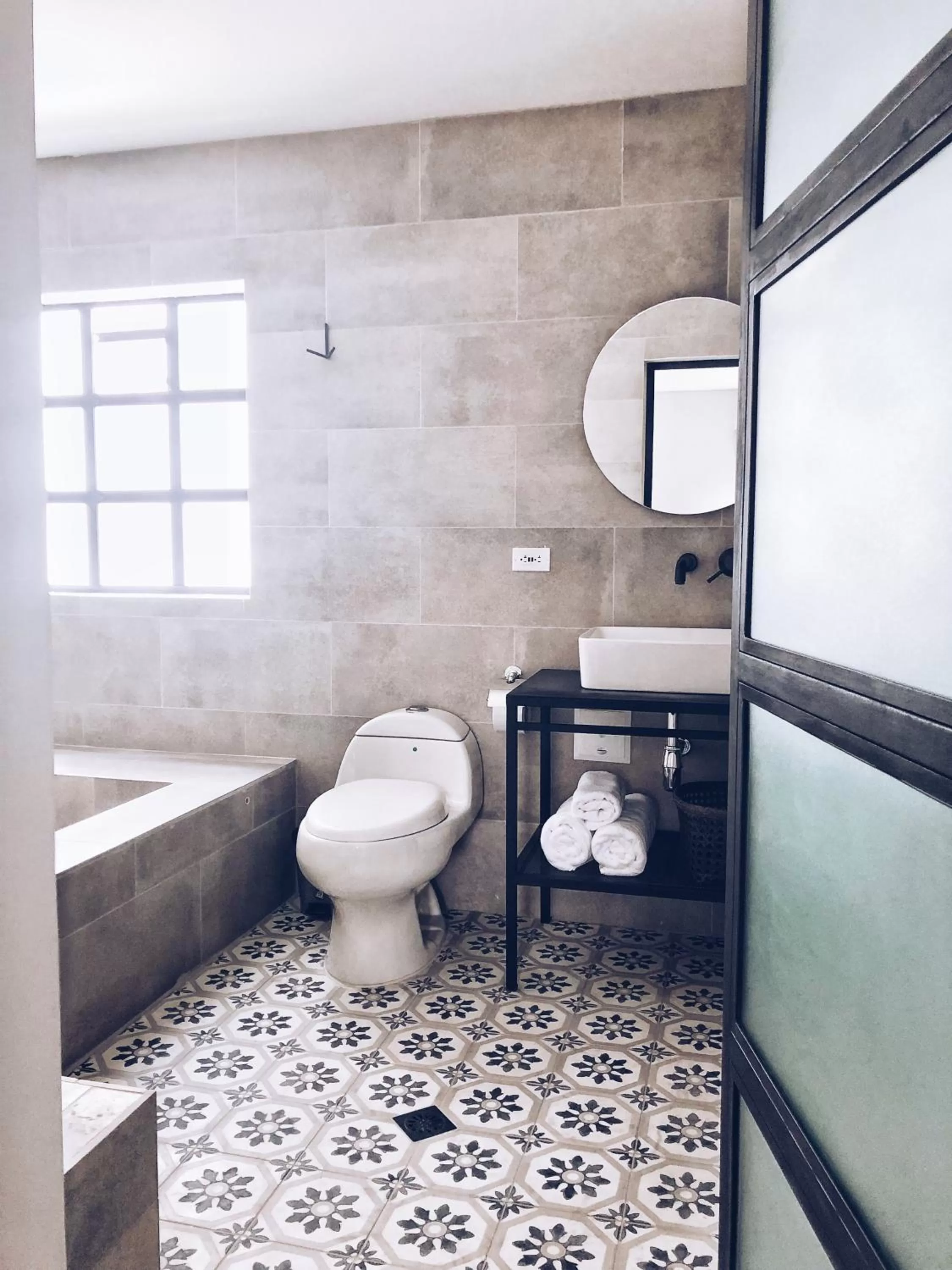 Bathroom in 574 Hotel