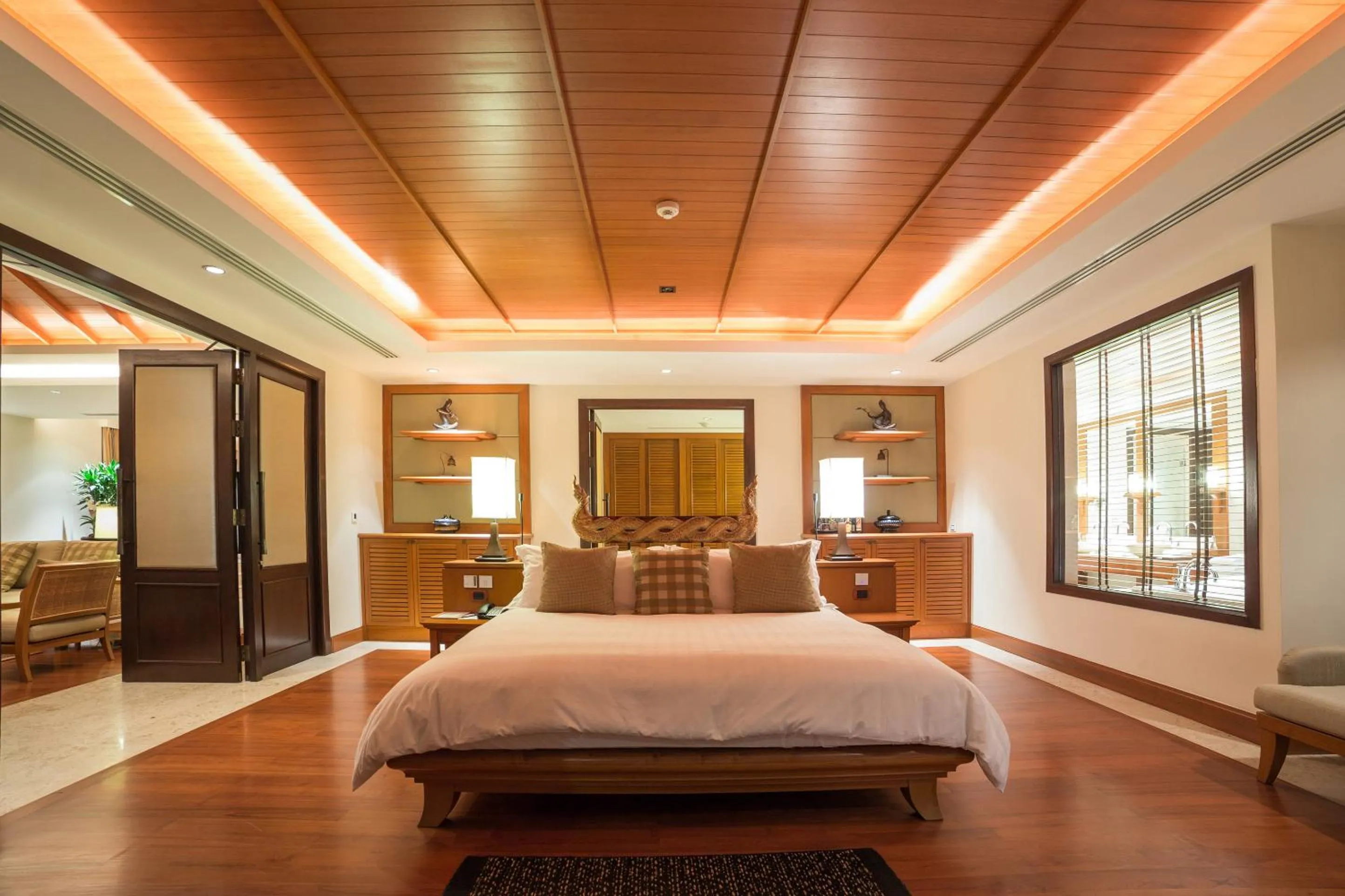 Bedroom, Bed in Trisara Villas & Residences Phuket