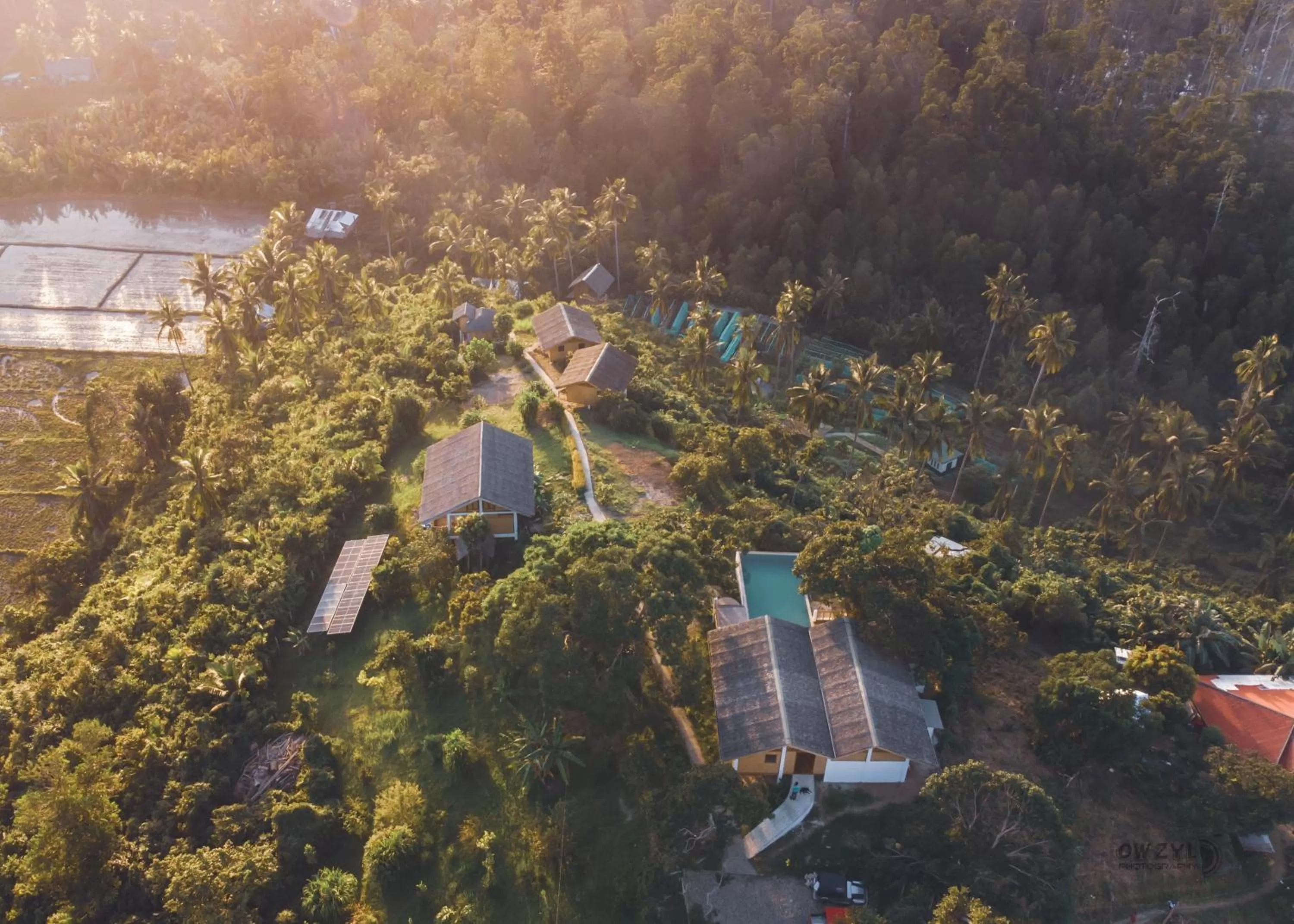 Property building in Ocean Green Eco Lodge