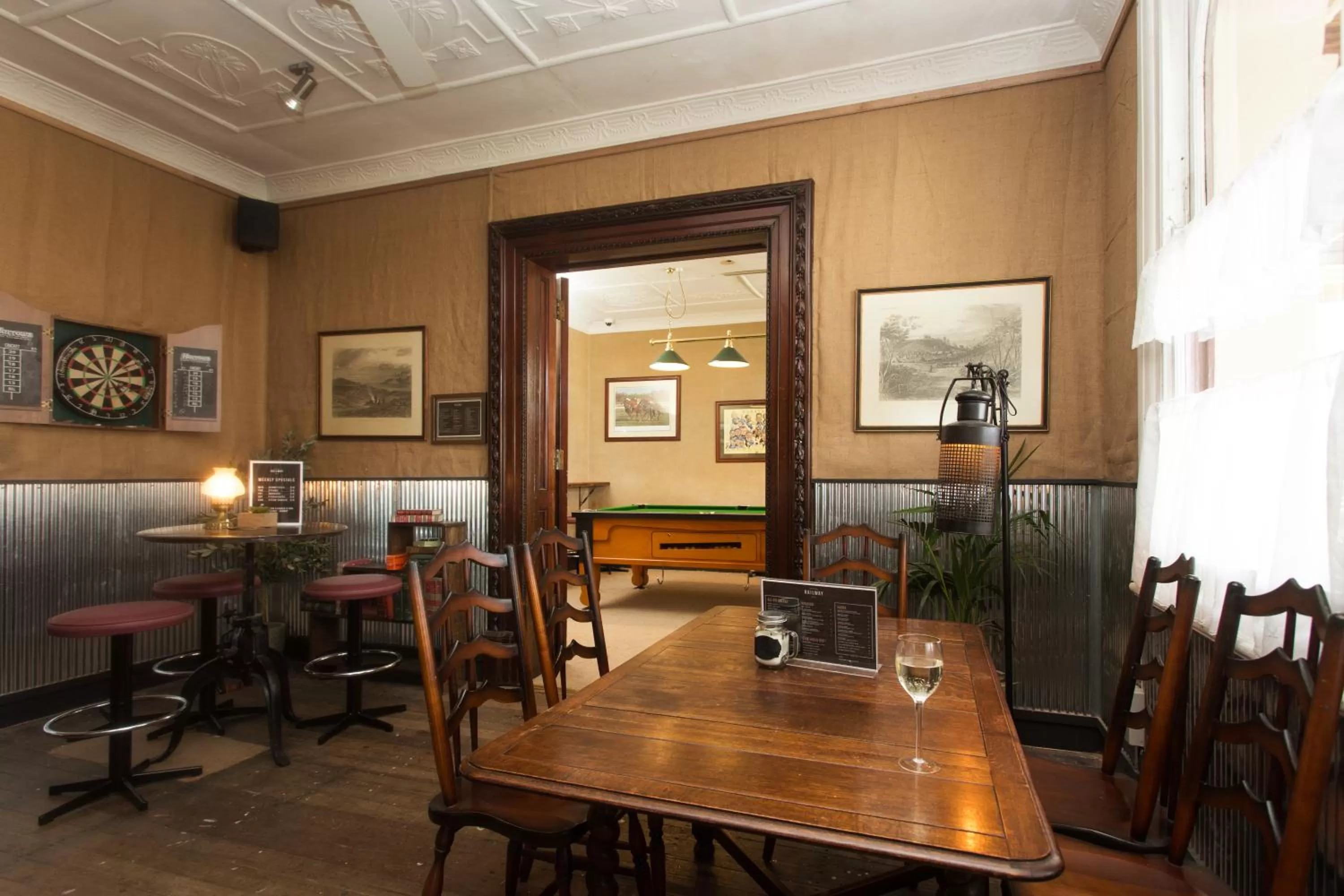 Restaurant/places to eat in Southern Railway Hotel Goulburn