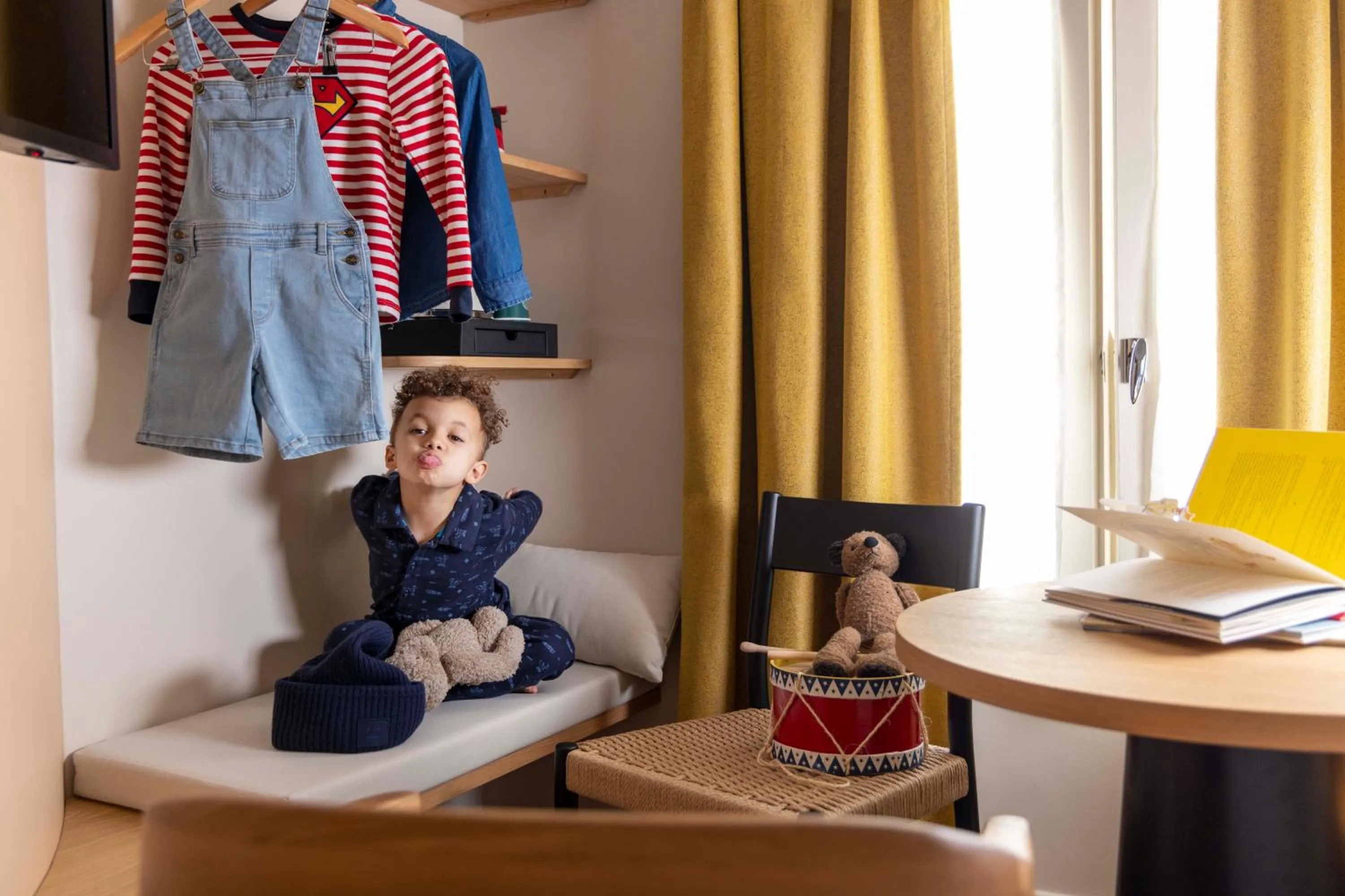 Bedroom in Hôtel Joe M