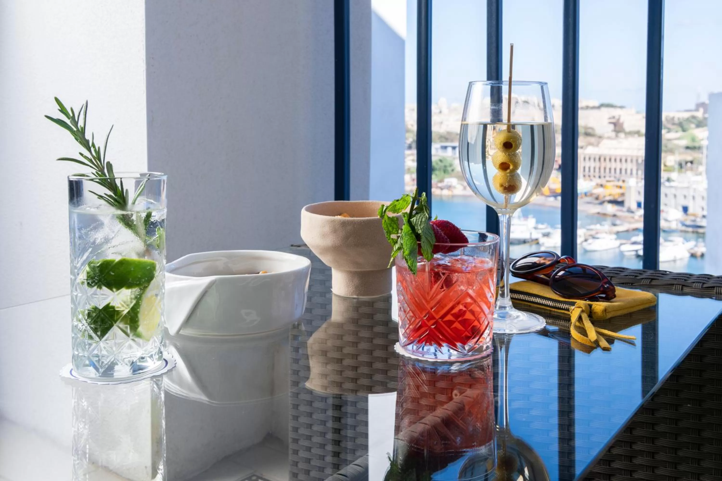 Food close-up in Waterfront