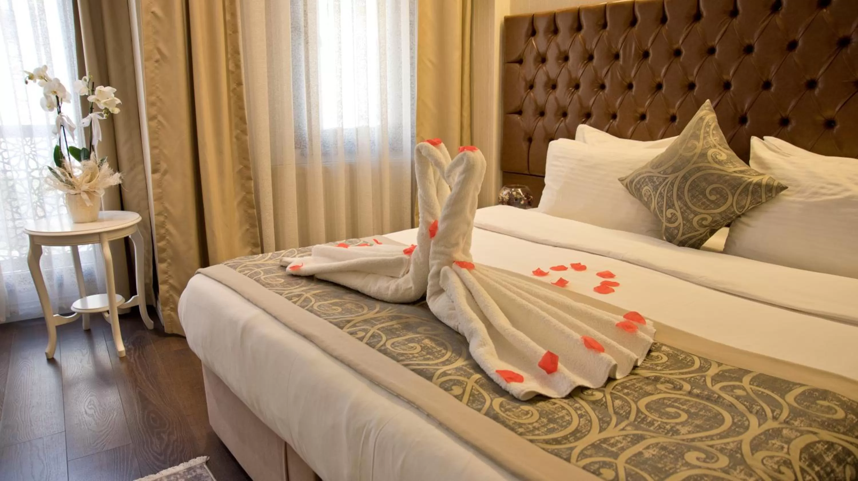 Bed in Pruva Hotel