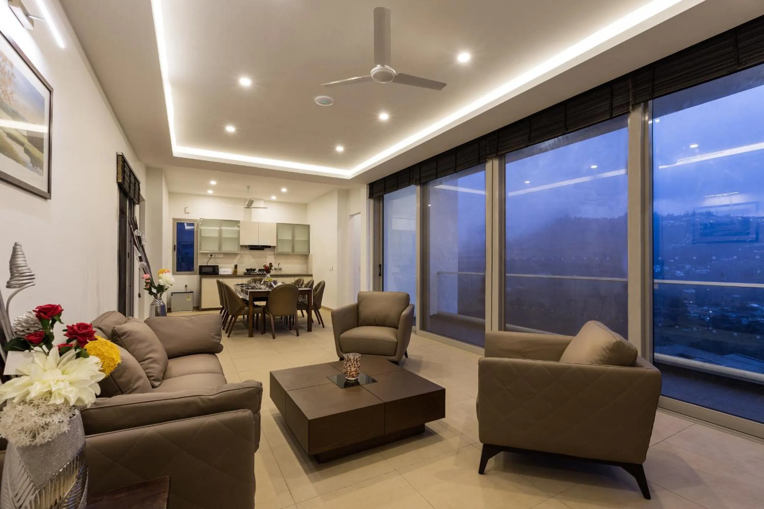 Living room in Silver Mist