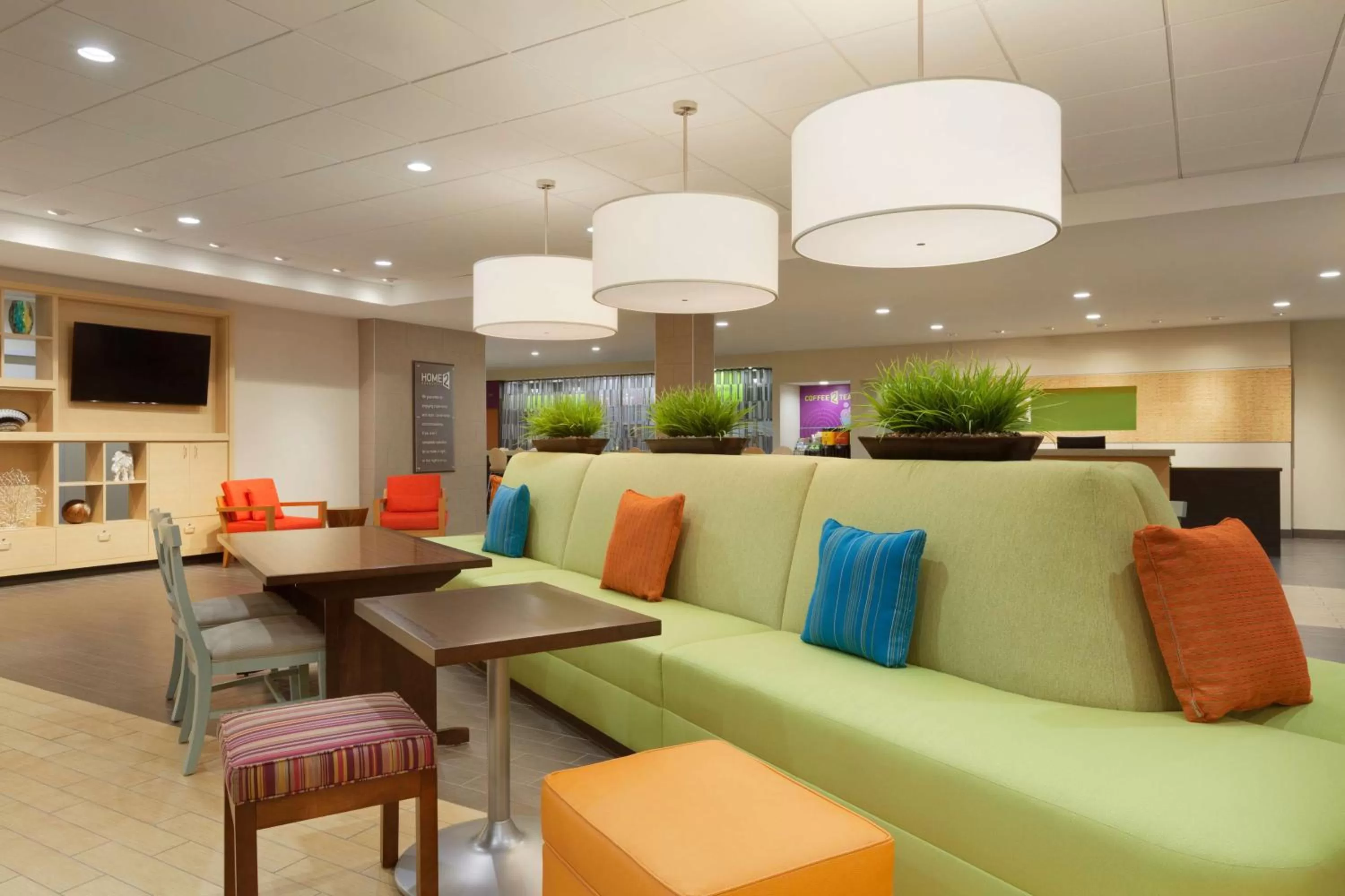 Lobby or reception in Home2 Suites By Hilton El Paso Airport