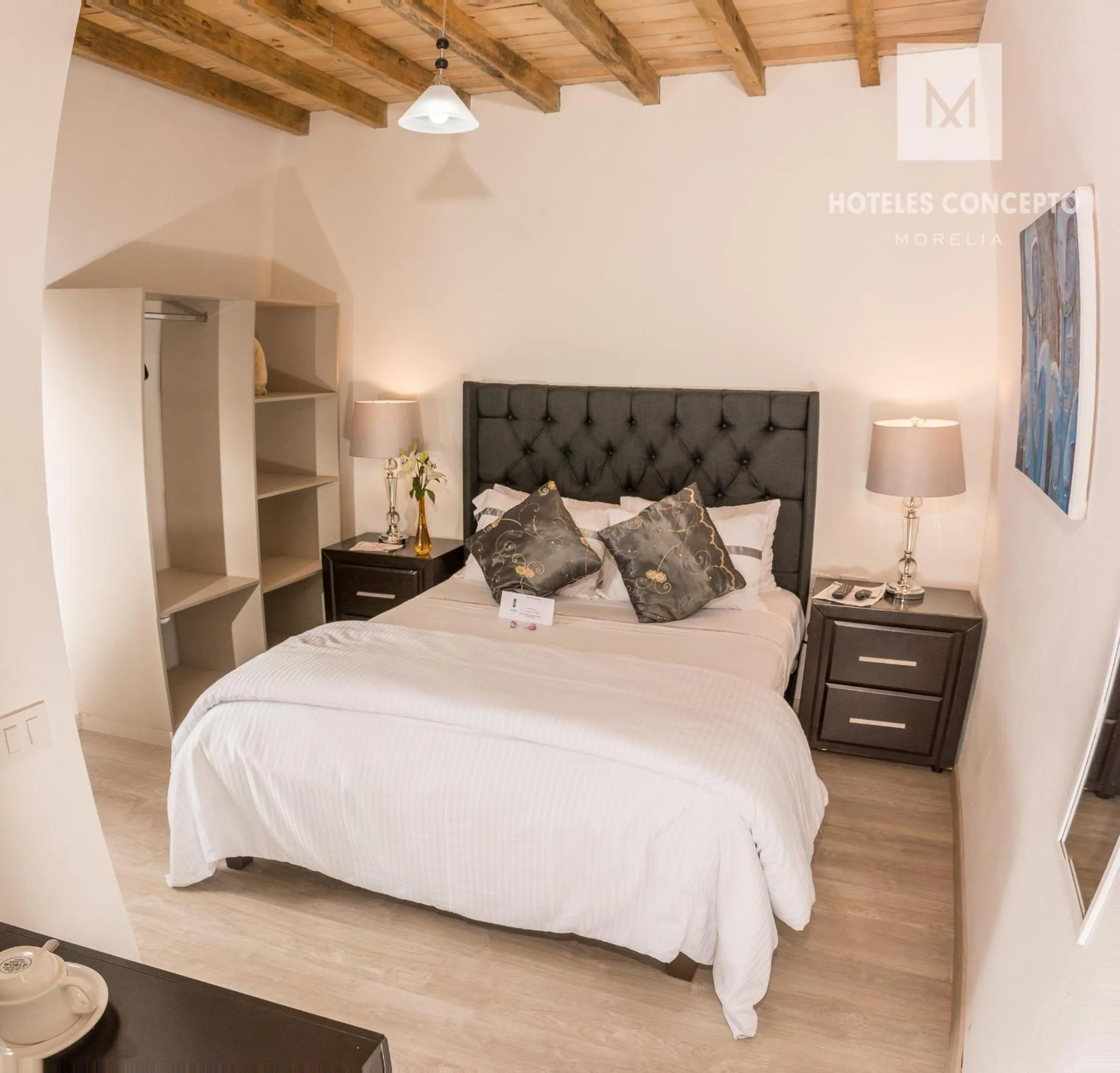 Bedroom, Bed in M Hoteles Concepto