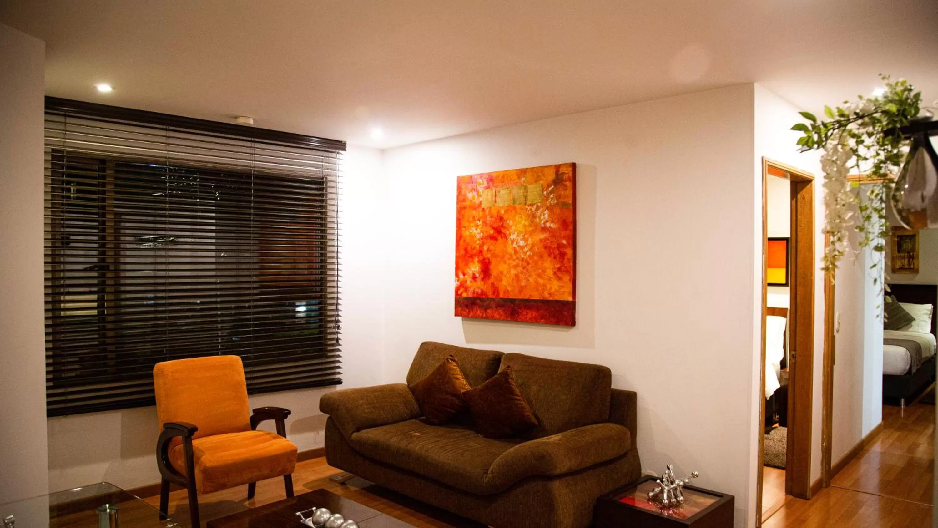 Living room in Hotel Suites 108